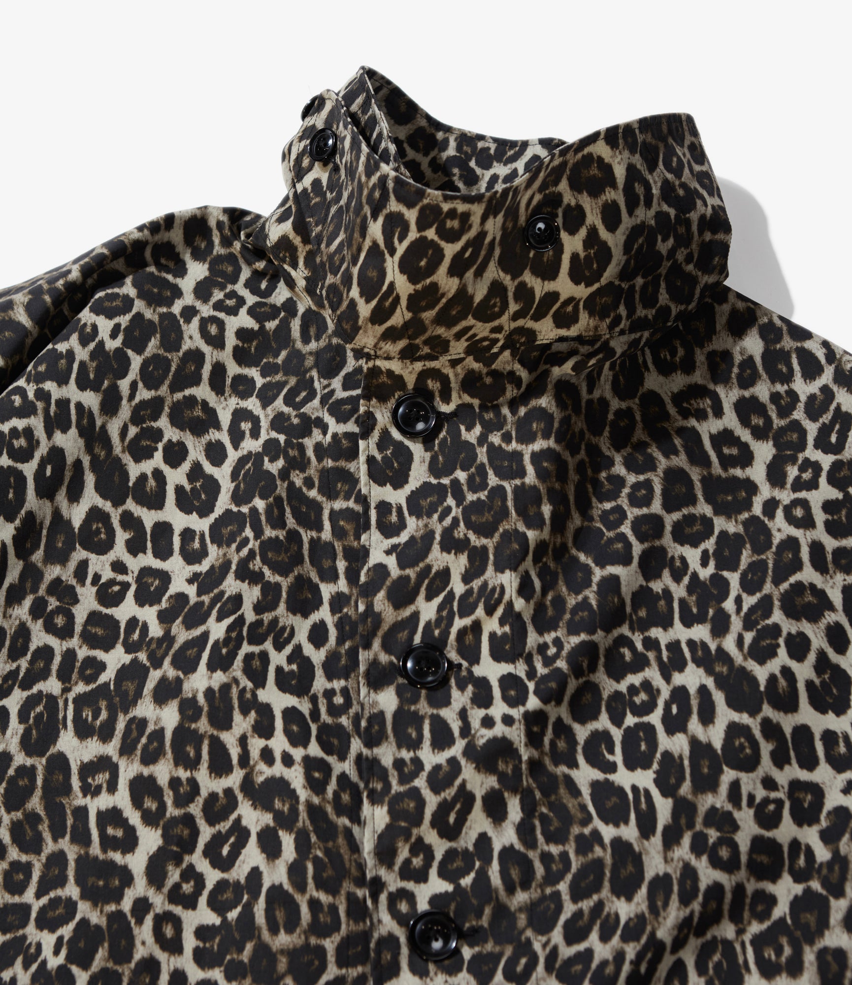 Tent Cape - Brown Nyco Leopard Print