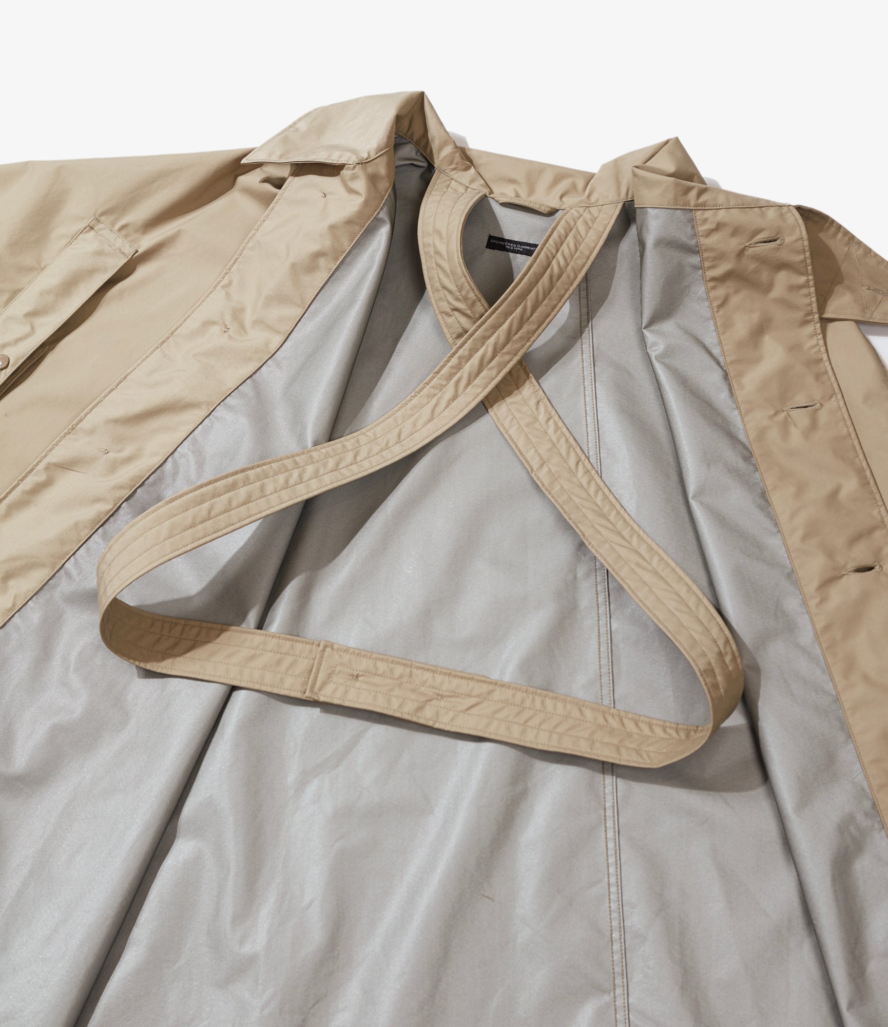 Tent Cape - Khaki Nylon 3 Layer Cloth