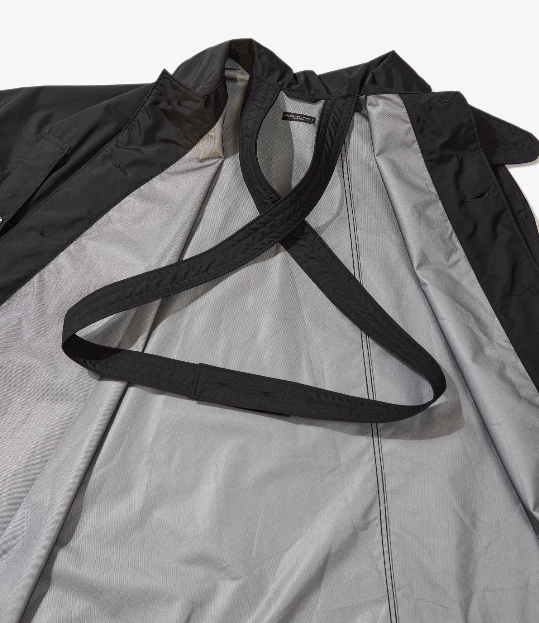 Tent Cape - Black Nylon 3 Layer Cloth