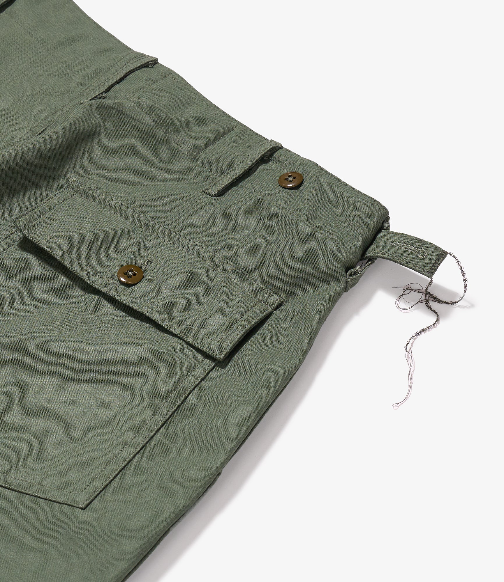 Fatigue Pant - Olive Cotton Reverse Sateen