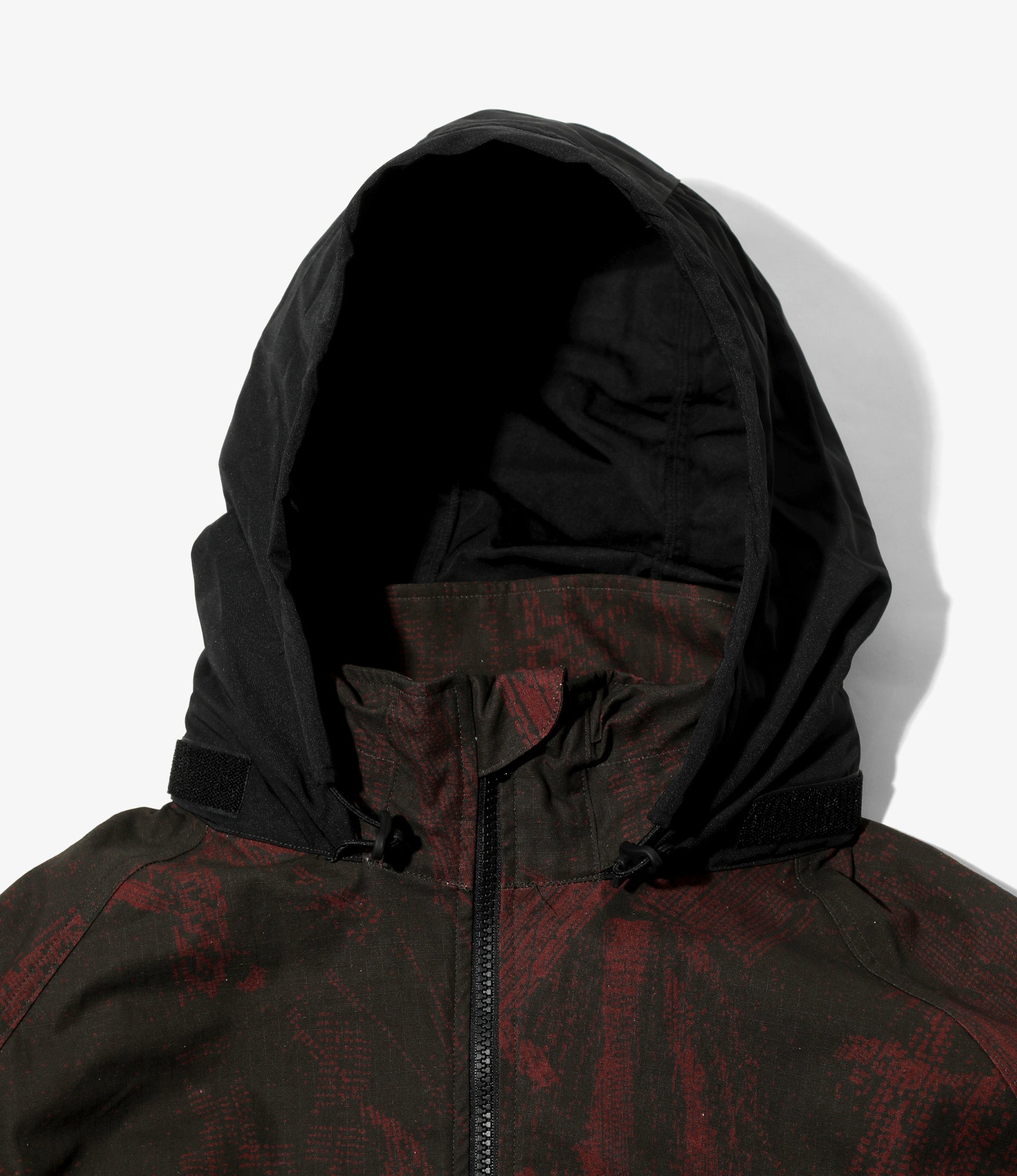 S2W8 x AFFXWRKS - Weather Effect Jacket - Black Cotton Ripstop/Printed