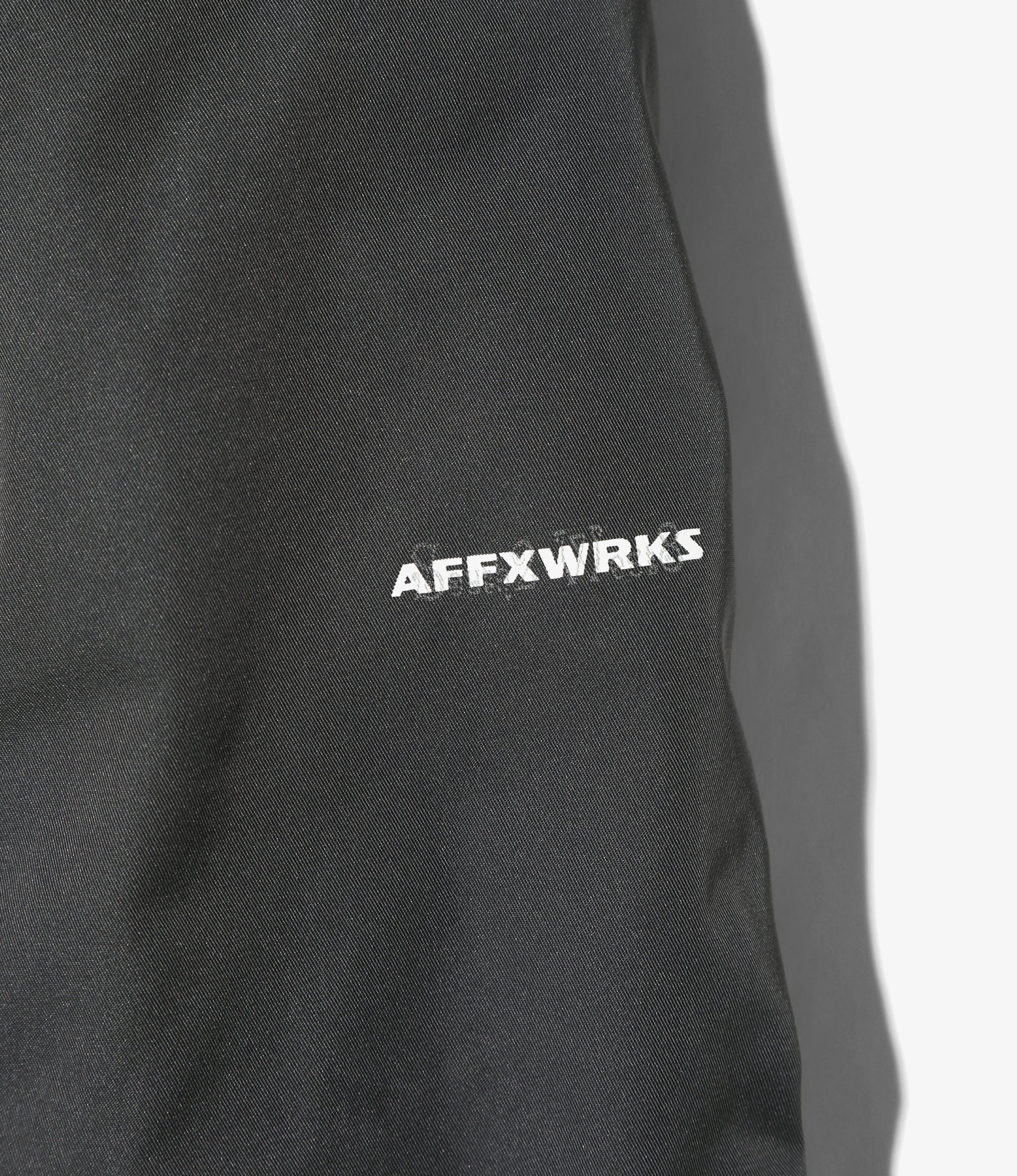 S2W8 x AFFXWRKS - Belted C.S. Pant - Charcoal - Poly Gabardine