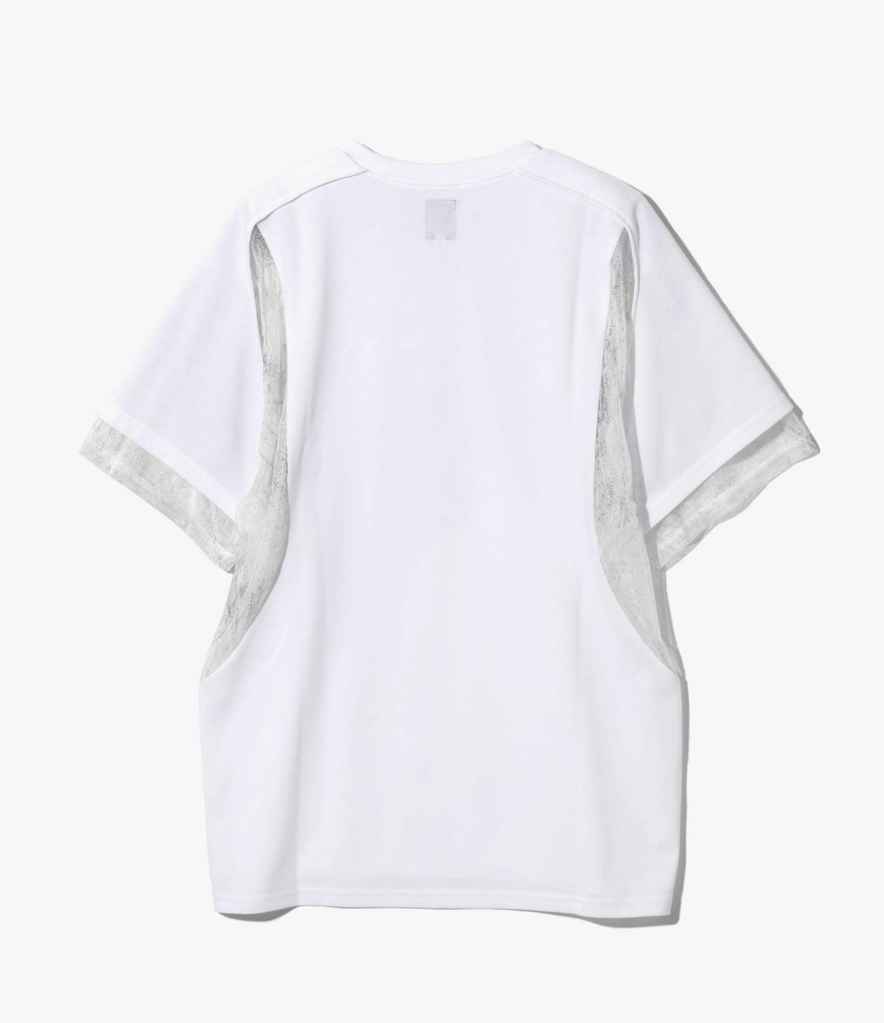 S2W8 x AFFXWRKS - S/S Crew Neck Tee - White - Poly Jersey