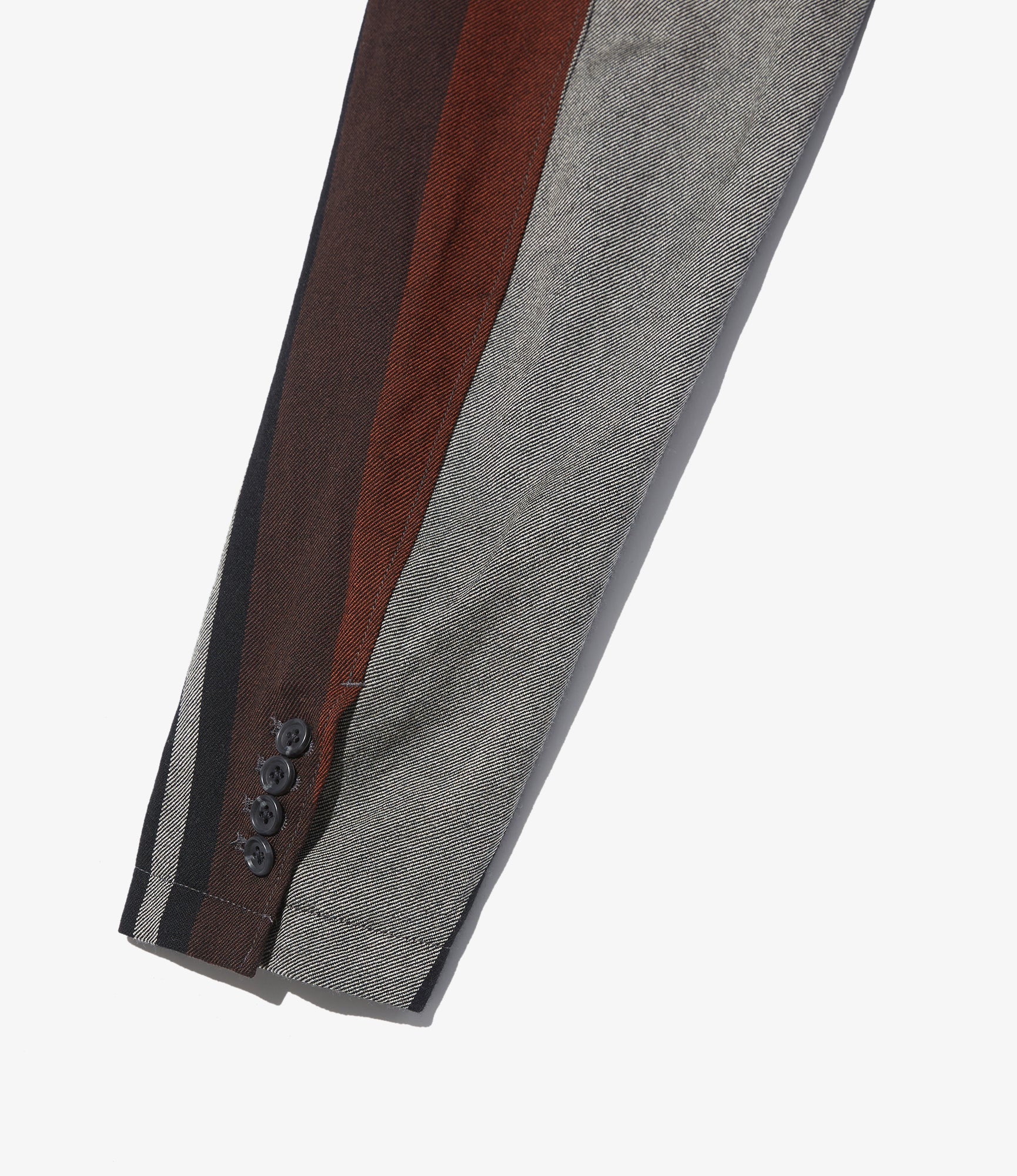 Andover Jacket - Multi Color Wide Stripe Worsted Wool