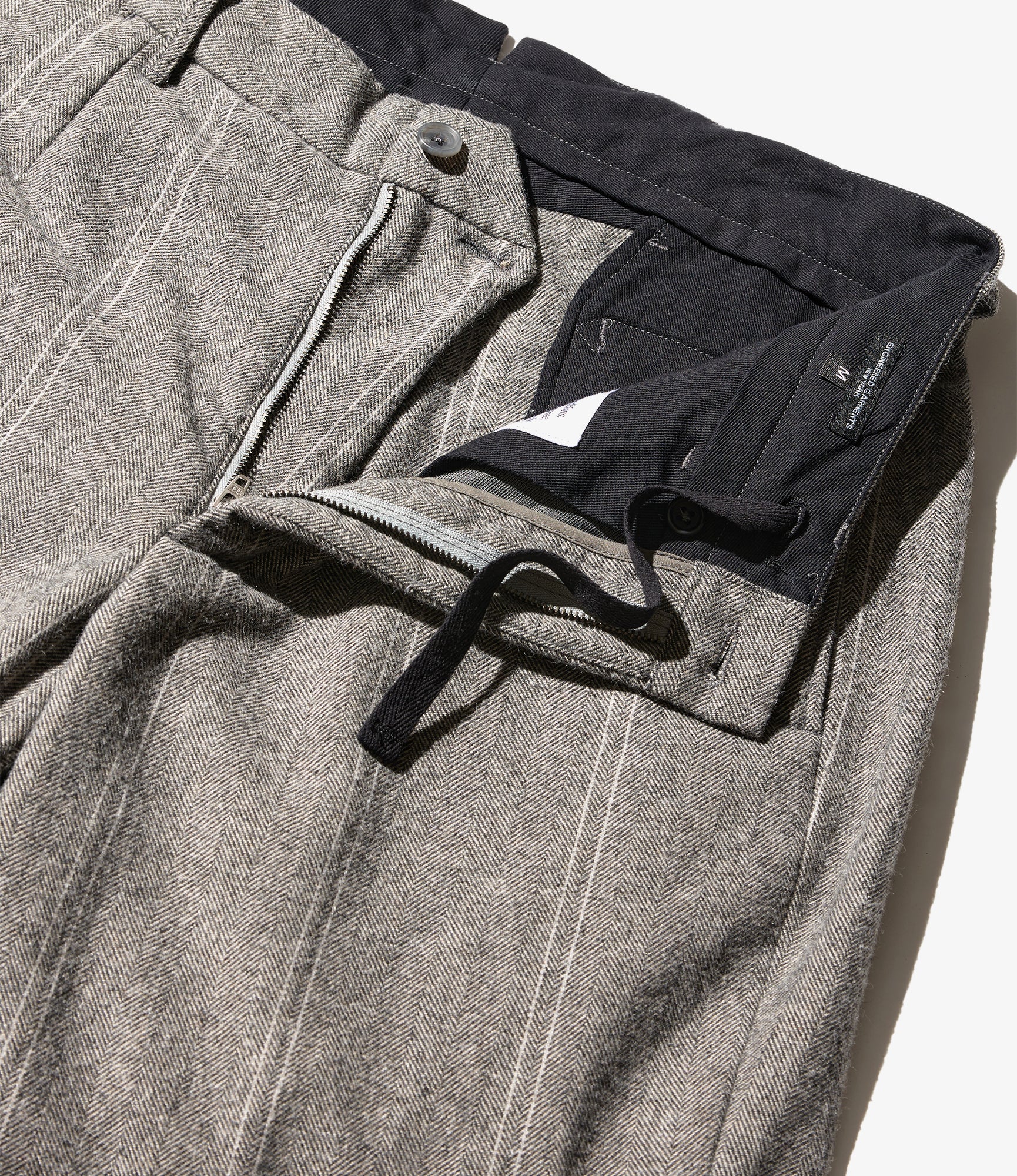 Andover Pant - Lt. Grey Wool Striped HB
