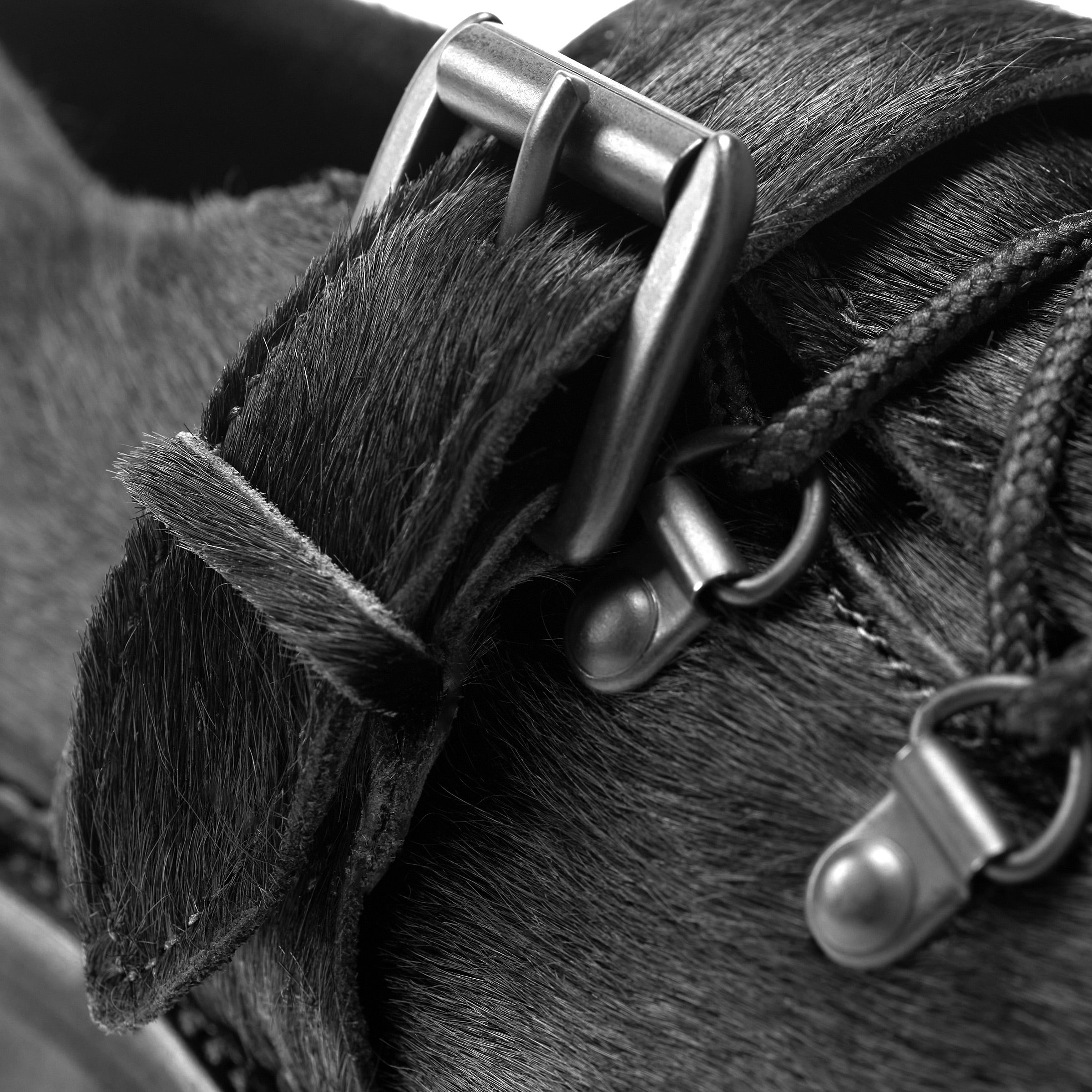 Engineered Garments x Allen Edmonds - Adirondack - Black Pony Hair