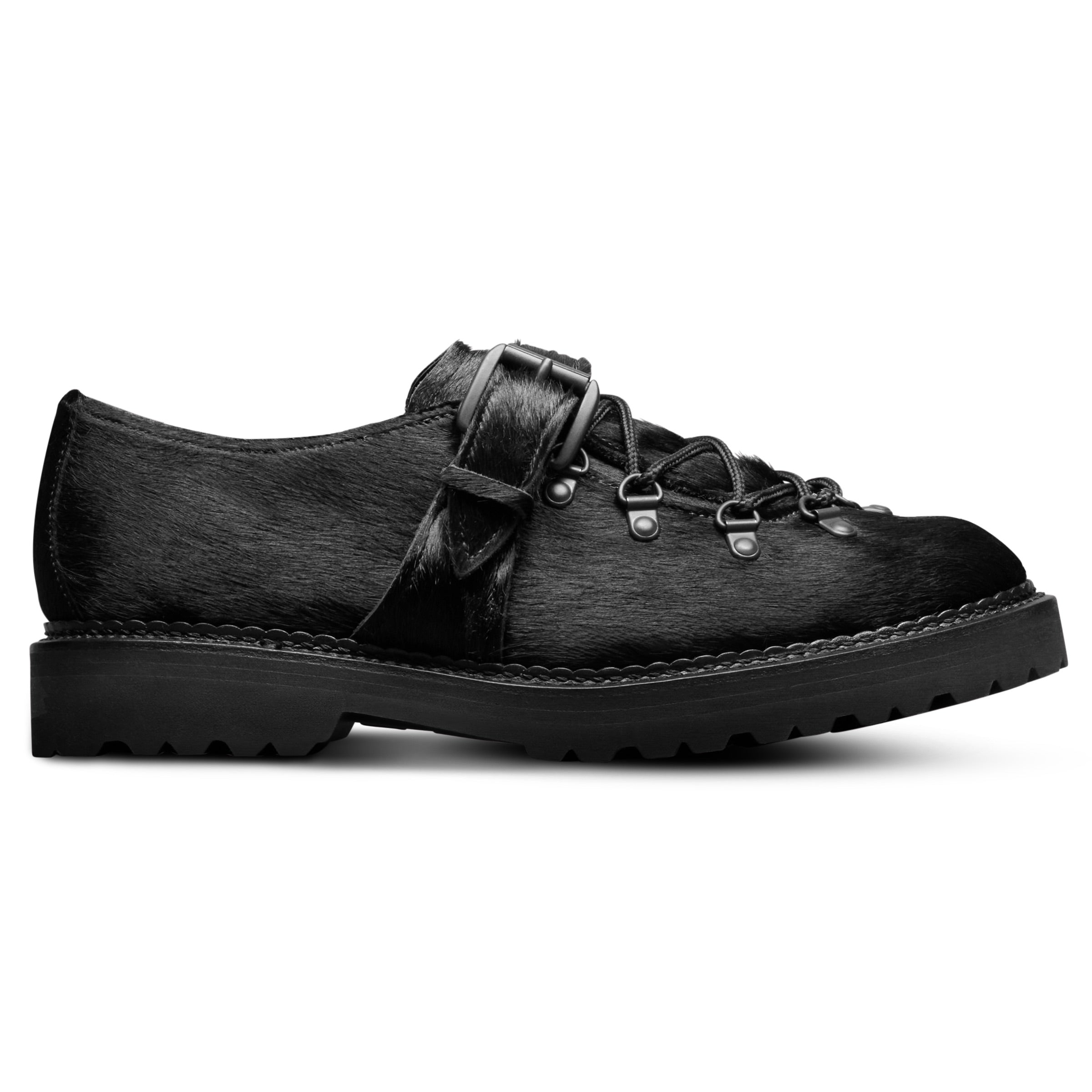 Engineered Garments x Allen Edmonds - Adirondack - Black Pony Hair