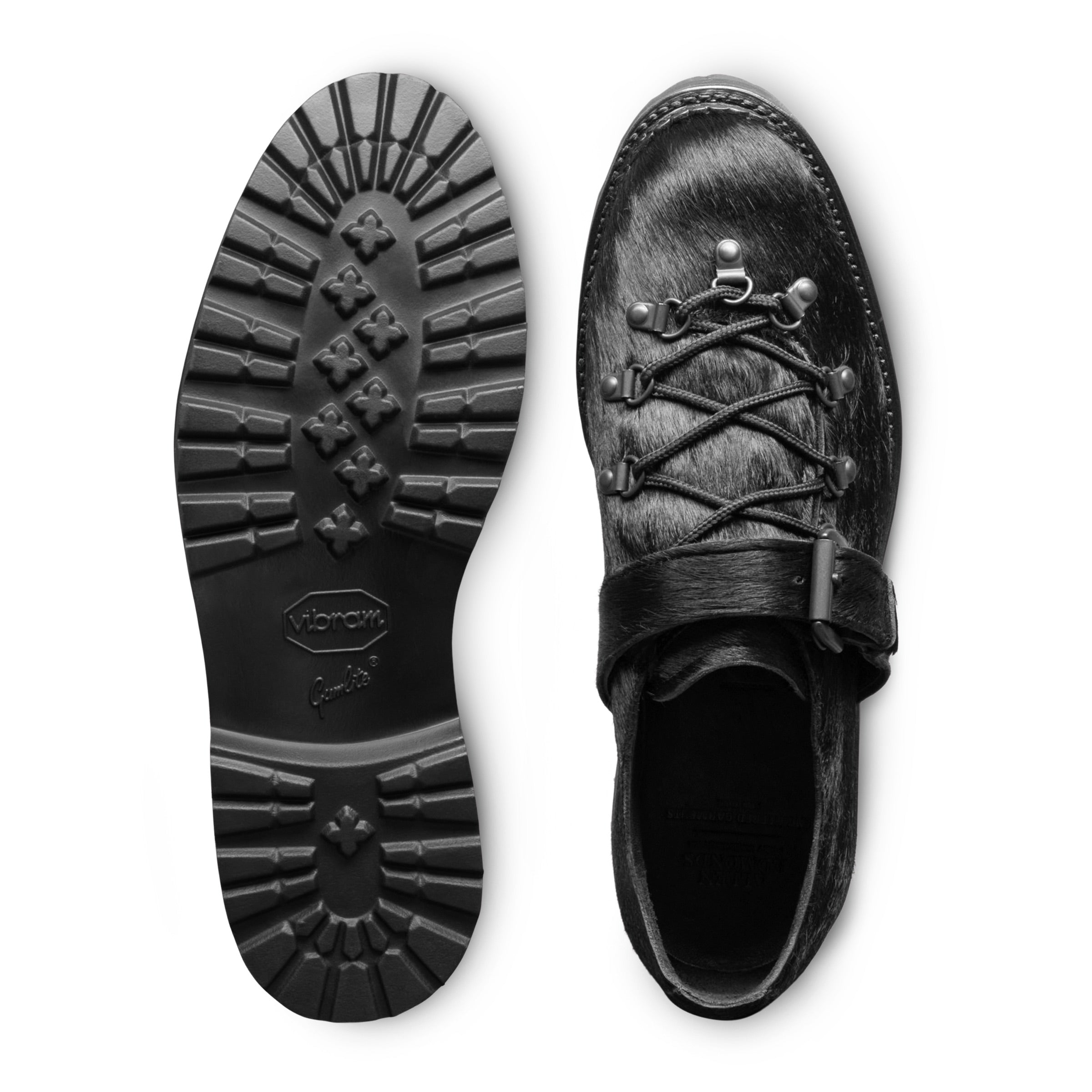 Engineered Garments x Allen Edmonds - Adirondack - Black Pony Hair