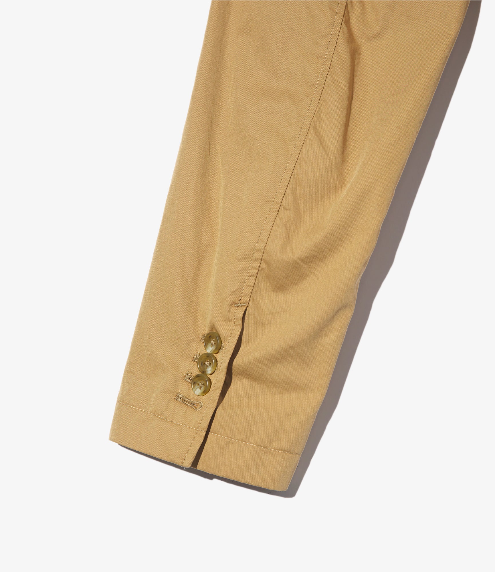 Andover Jacket - Khaki Cotton Superfine Poplin