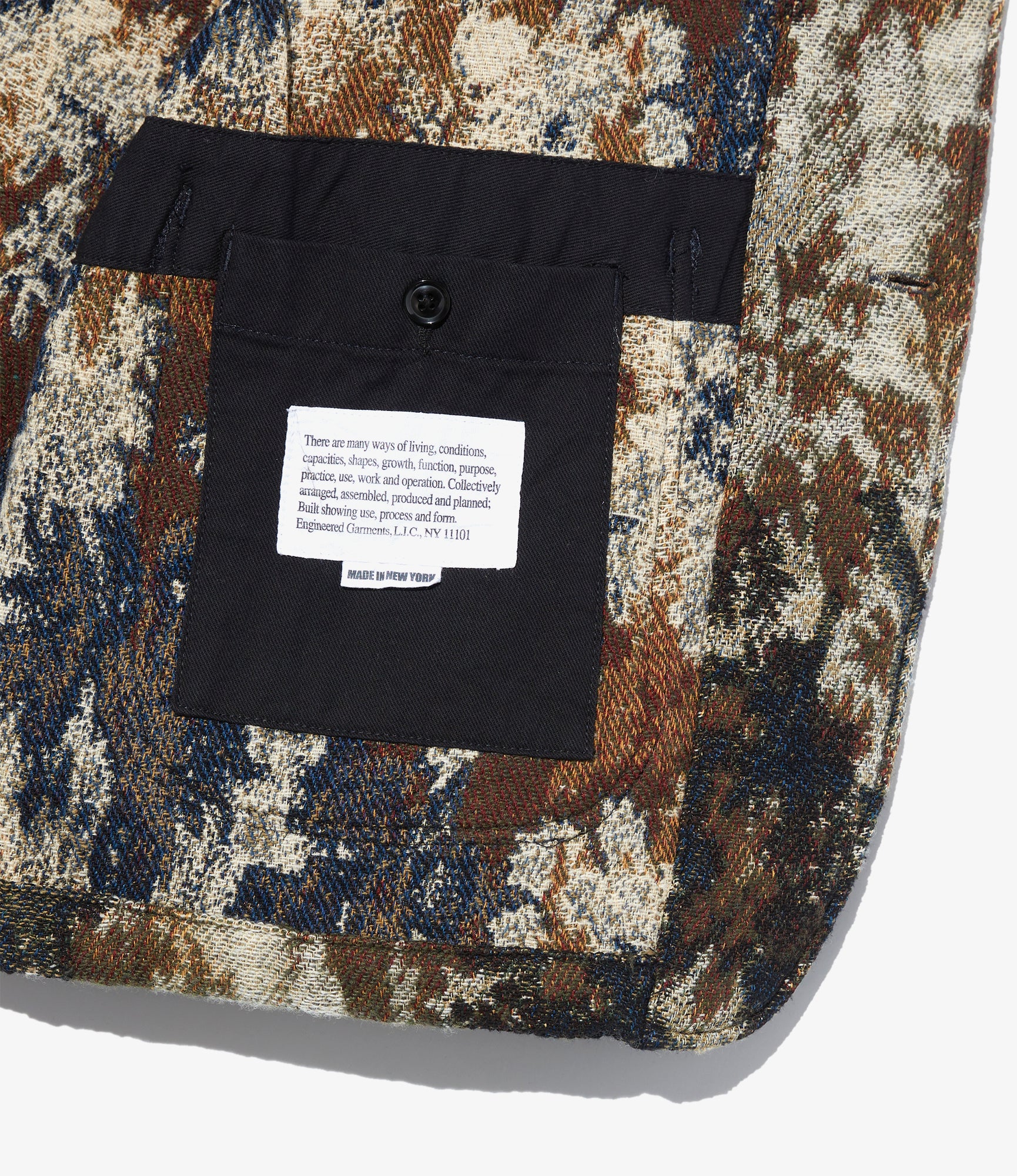 Bedford Jacket - Olive/Navy Forest Camo Jq.