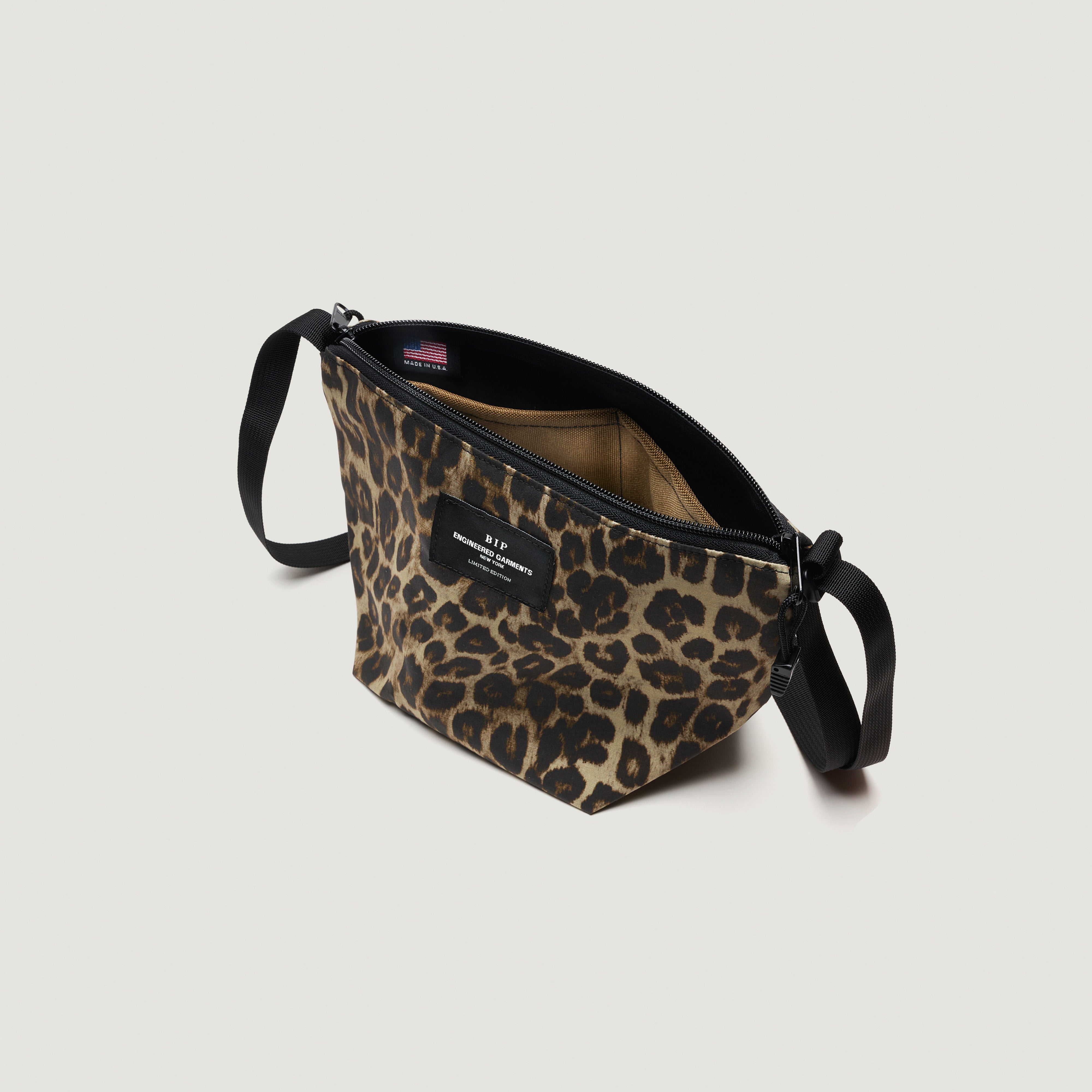 EG x BAGSINPROGRESS - Micro Tote - Brown Nyco Leopard Print