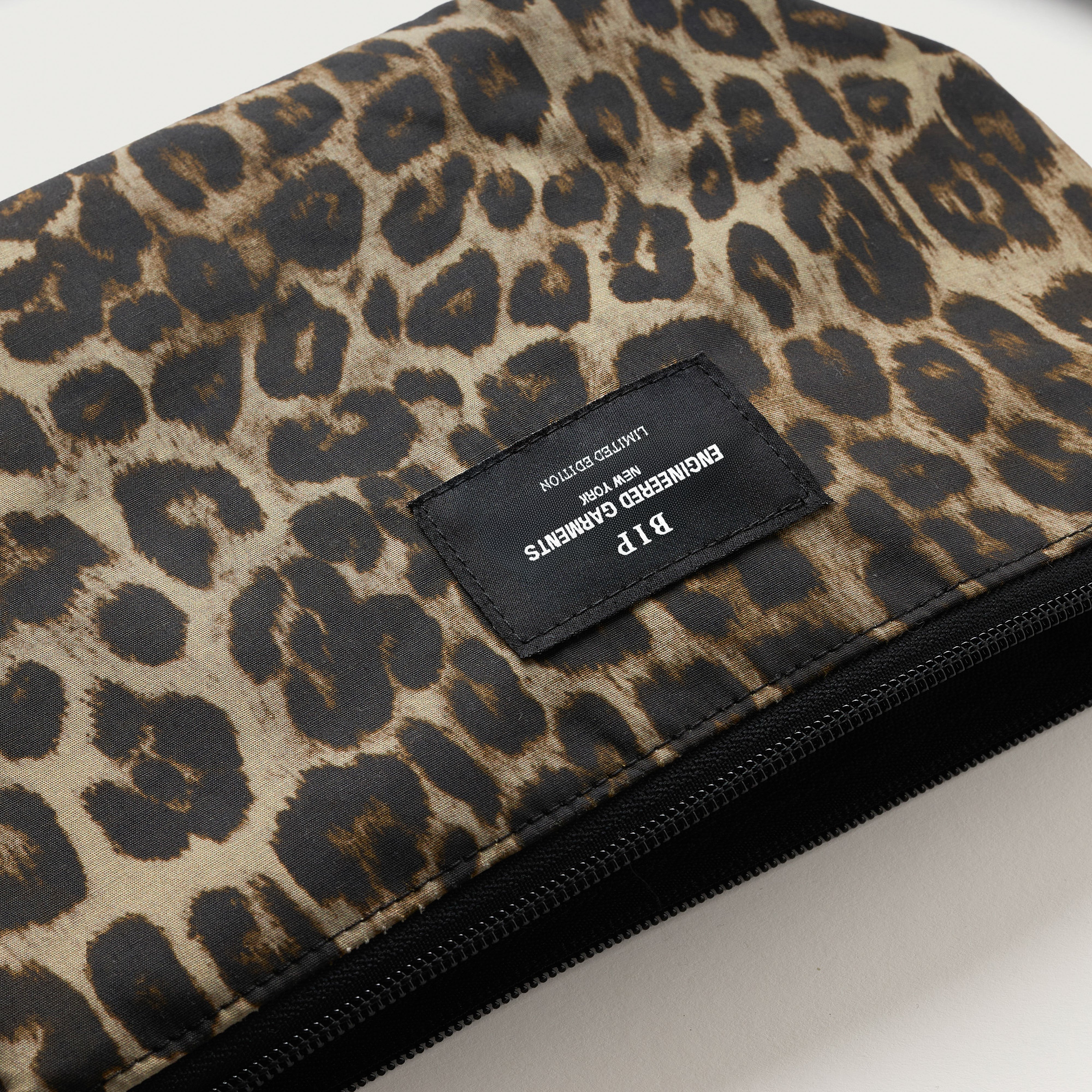 EG x BAGSINPROGRESS - Micro Tote - Brown Nyco Leopard Print