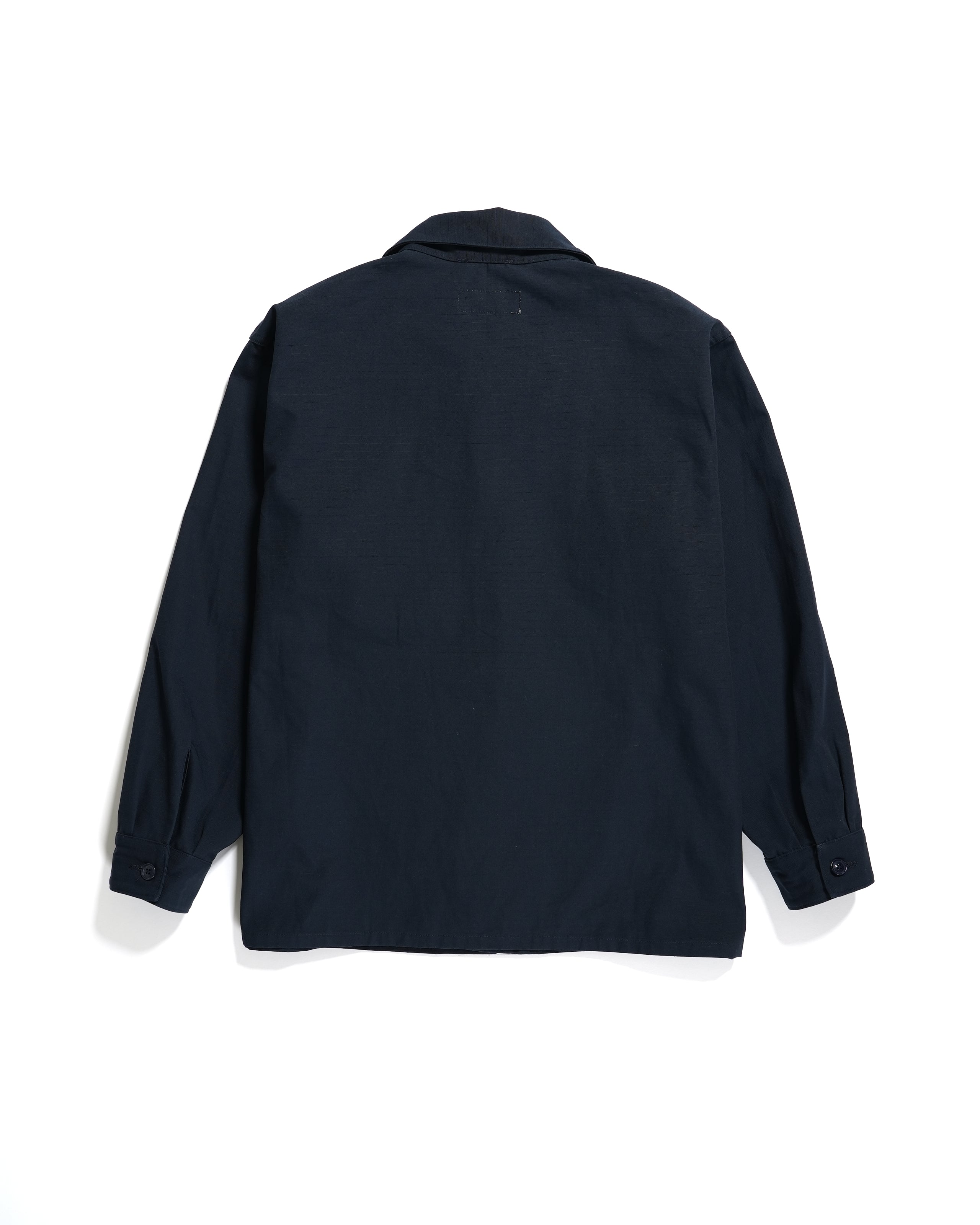MC Shirt Jacket - Dark Navy Heavyweight Cotton Ripstop