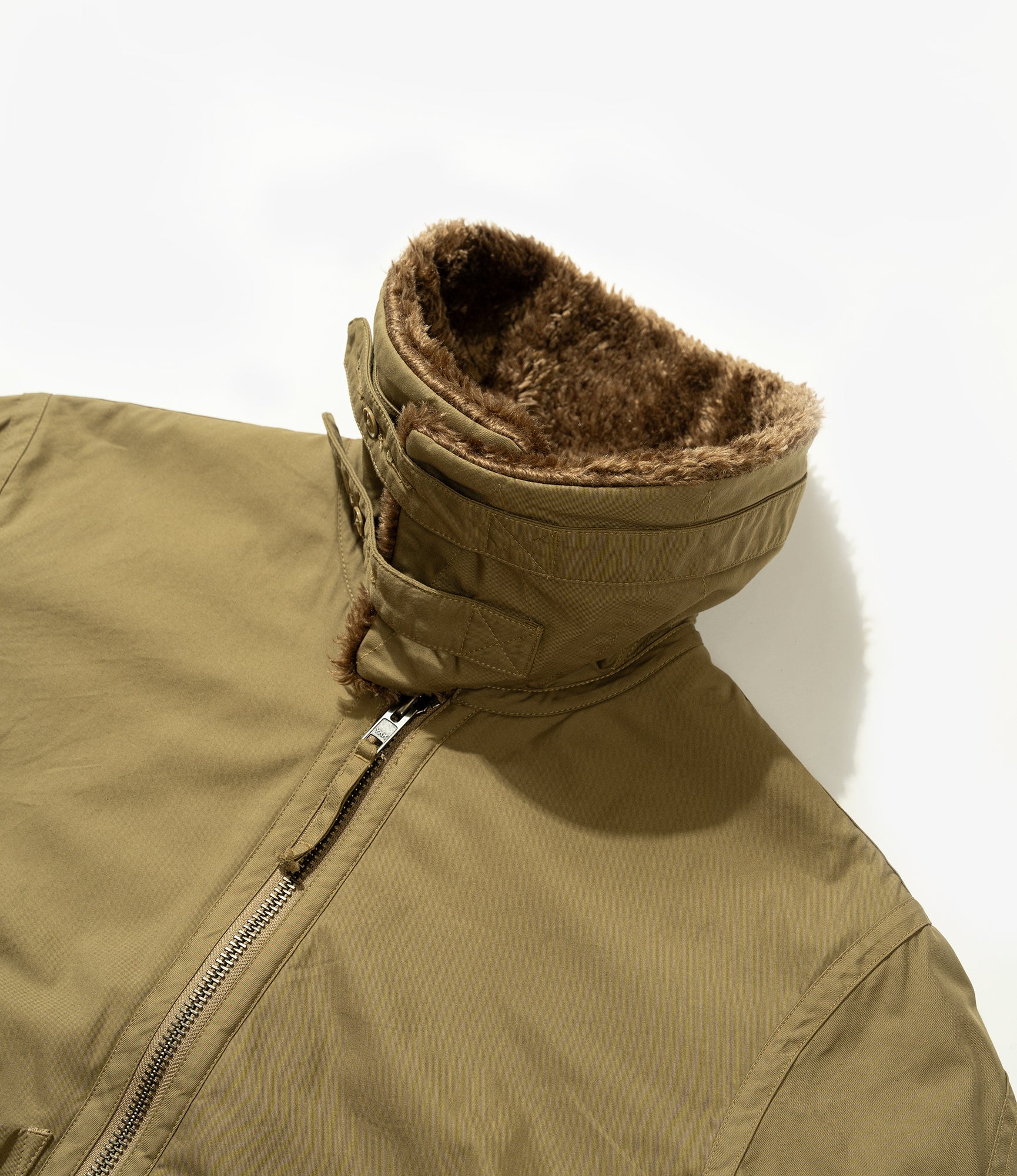 B3 Jacket - Khaki Nyco Twill