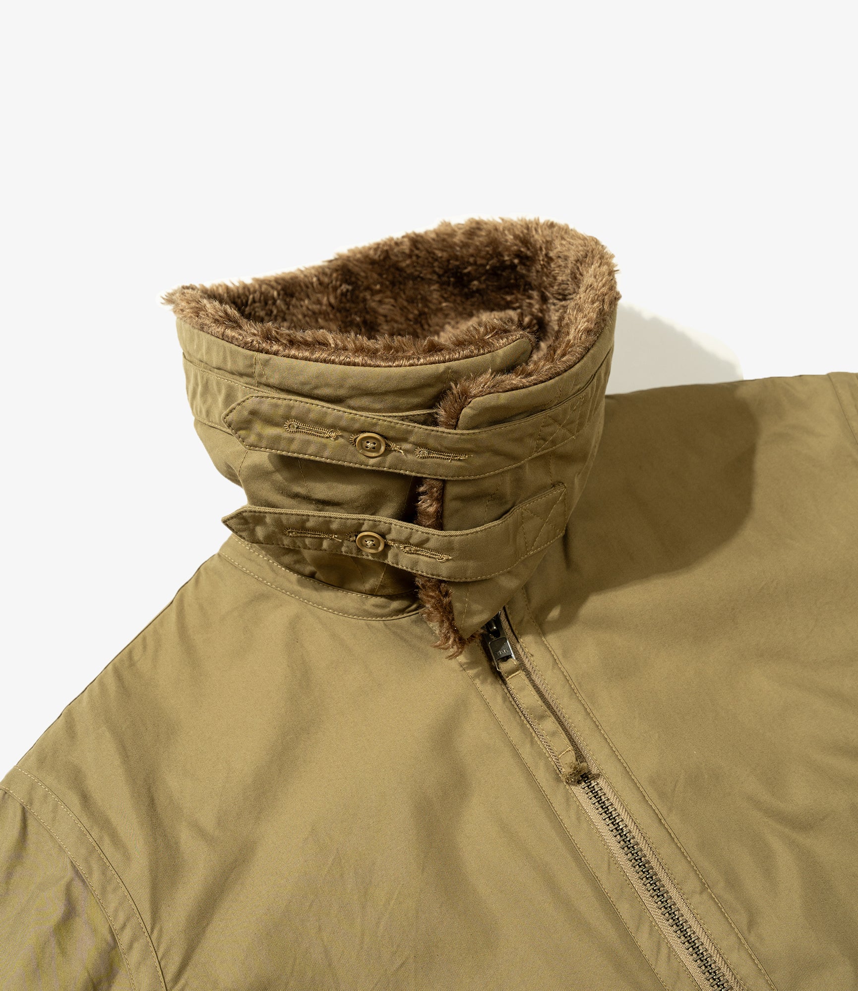 B3 Jacket - Khaki Nyco Twill