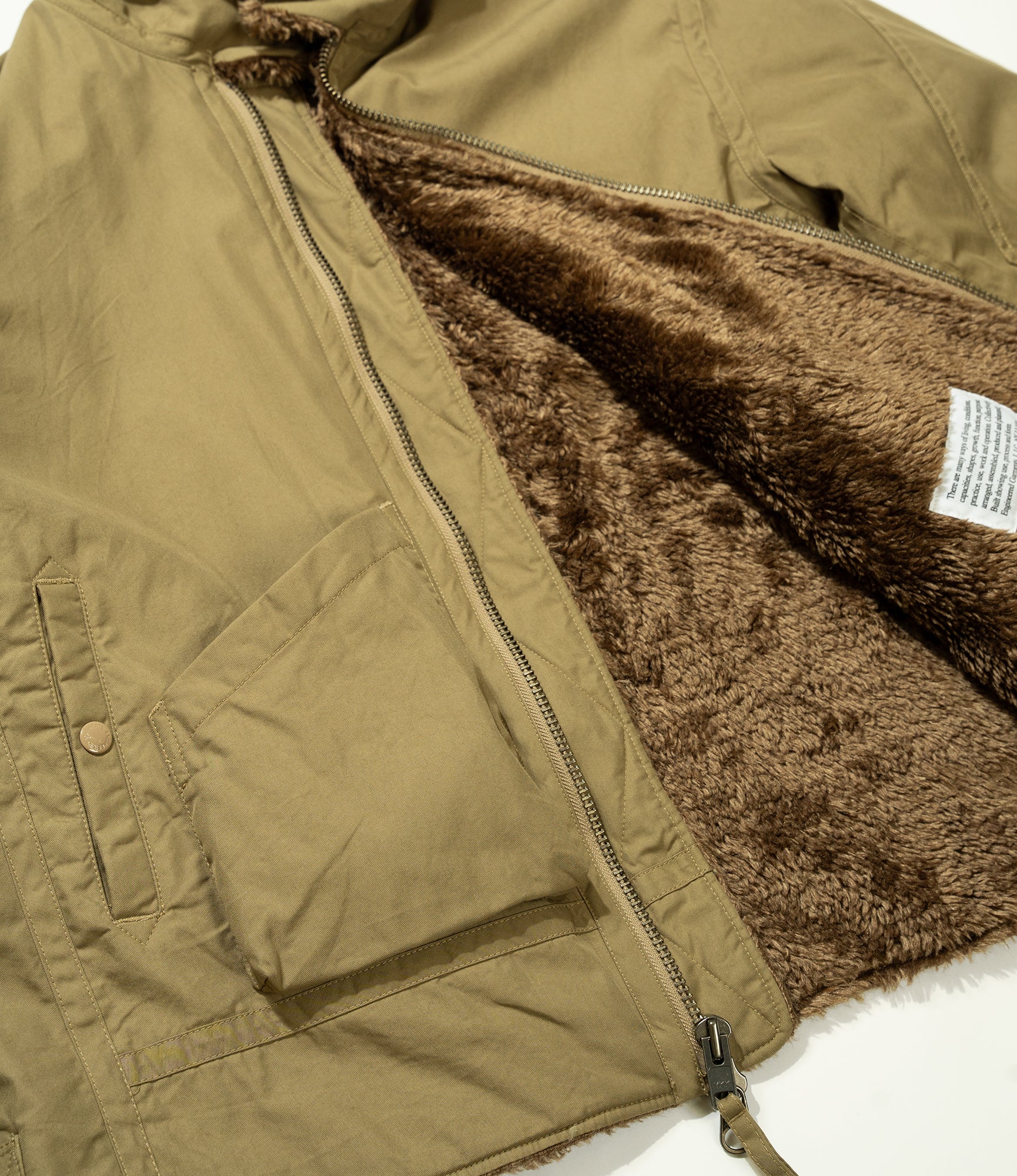 B3 Jacket - Khaki Nyco Twill