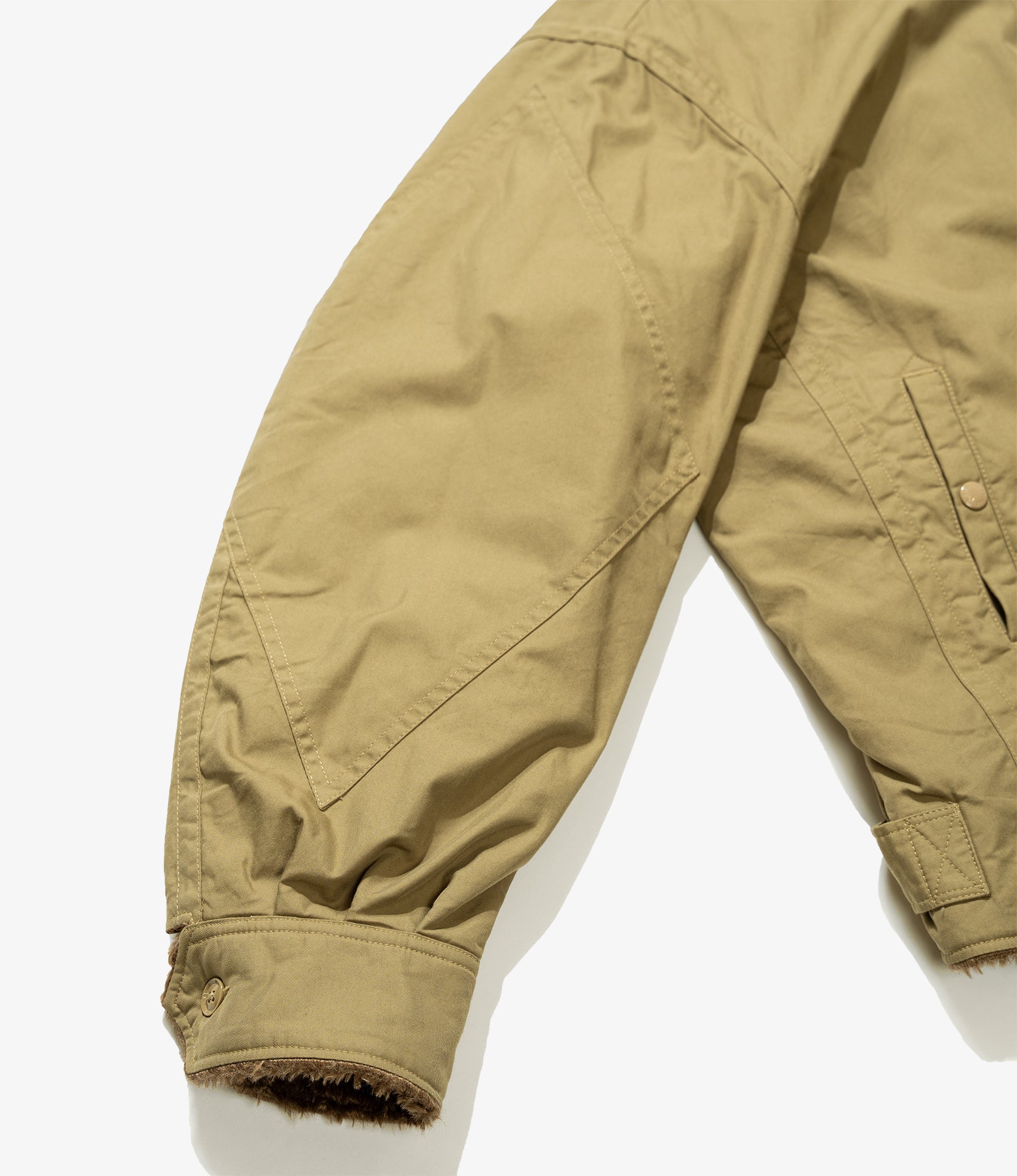 B3 Jacket - Khaki Nyco Twill