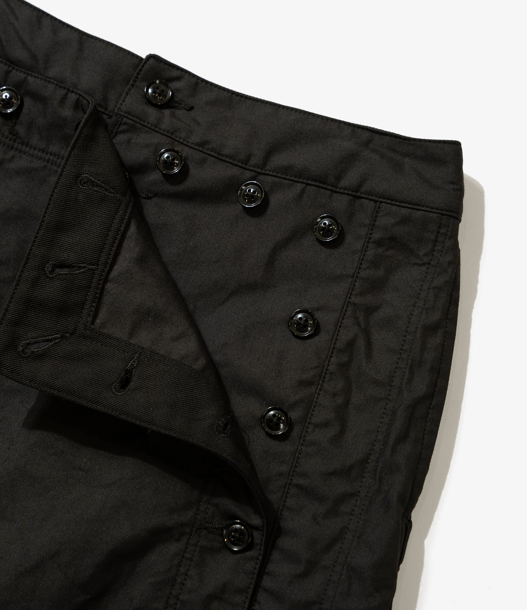 Sailor Skirt - Black Nyco Twill