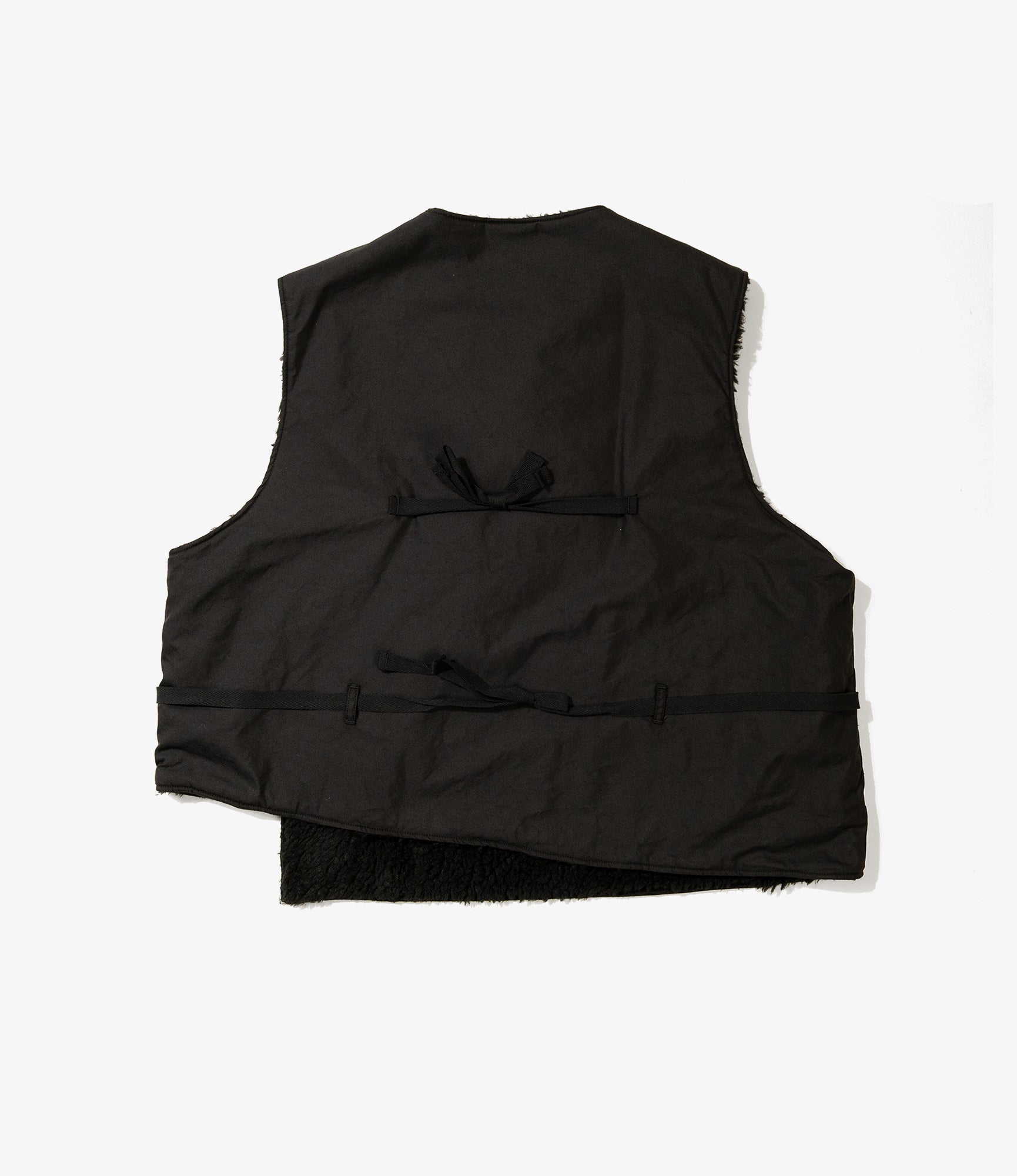 Over Vest - Black Nyco Twill