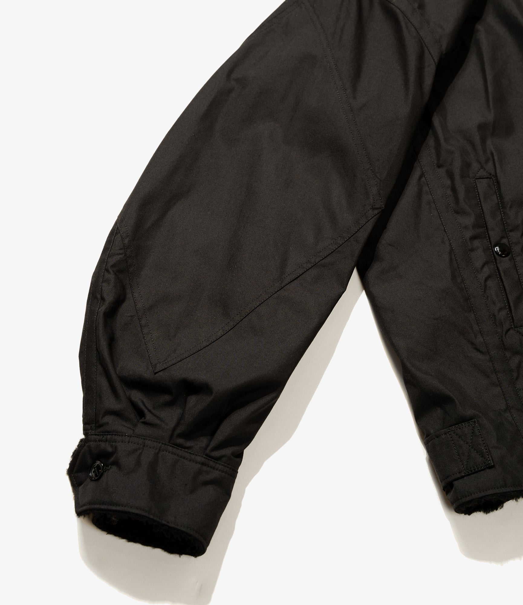 B3 Jacket - Black Nyco Twill