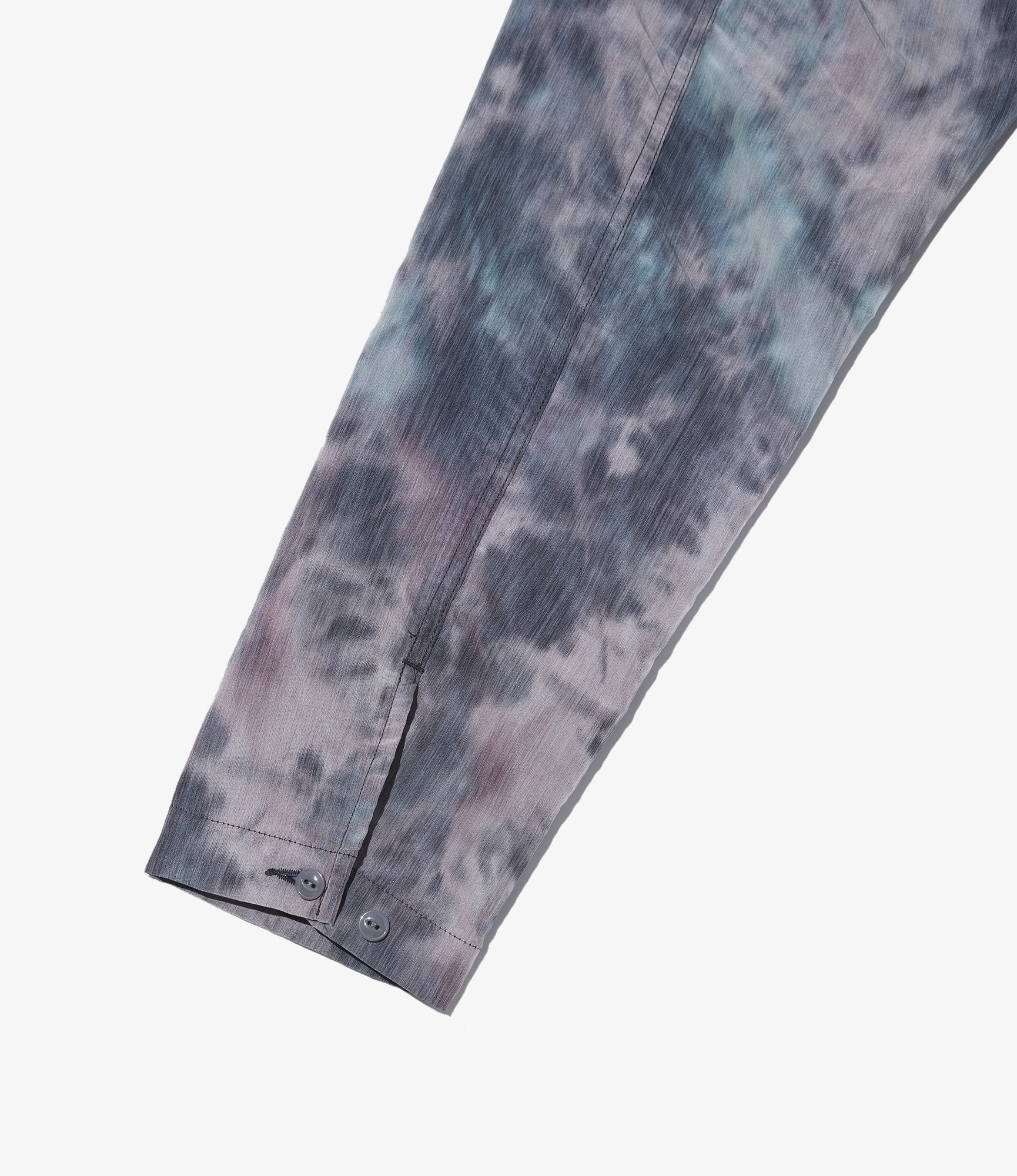 Cagoule Shirt - Charcoal Polyester Smoke Print