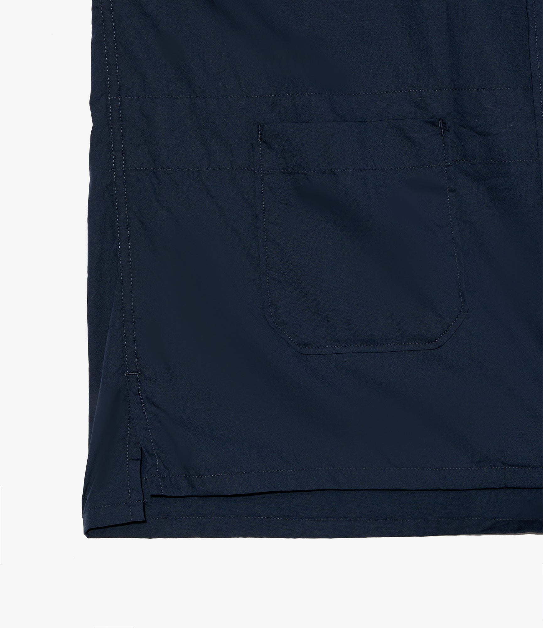 Camp Shirt - Dk. Navy Cotton Broadcloth