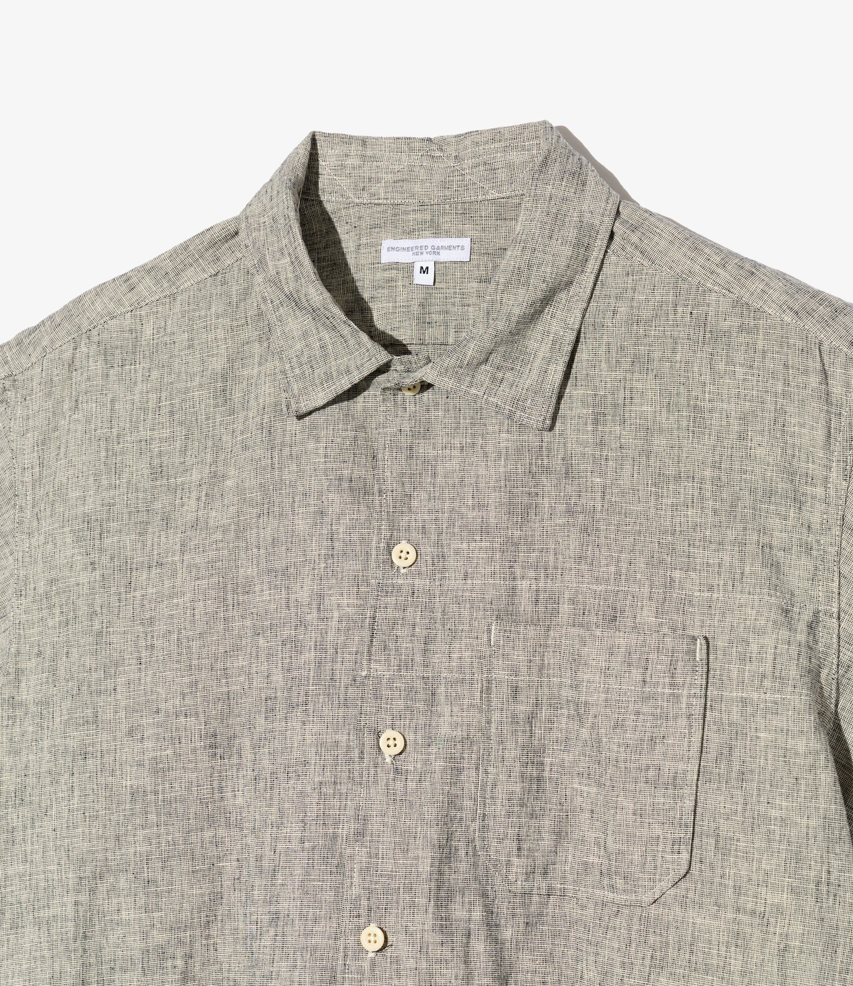 Camp Shirt - H. Grey CL Melange