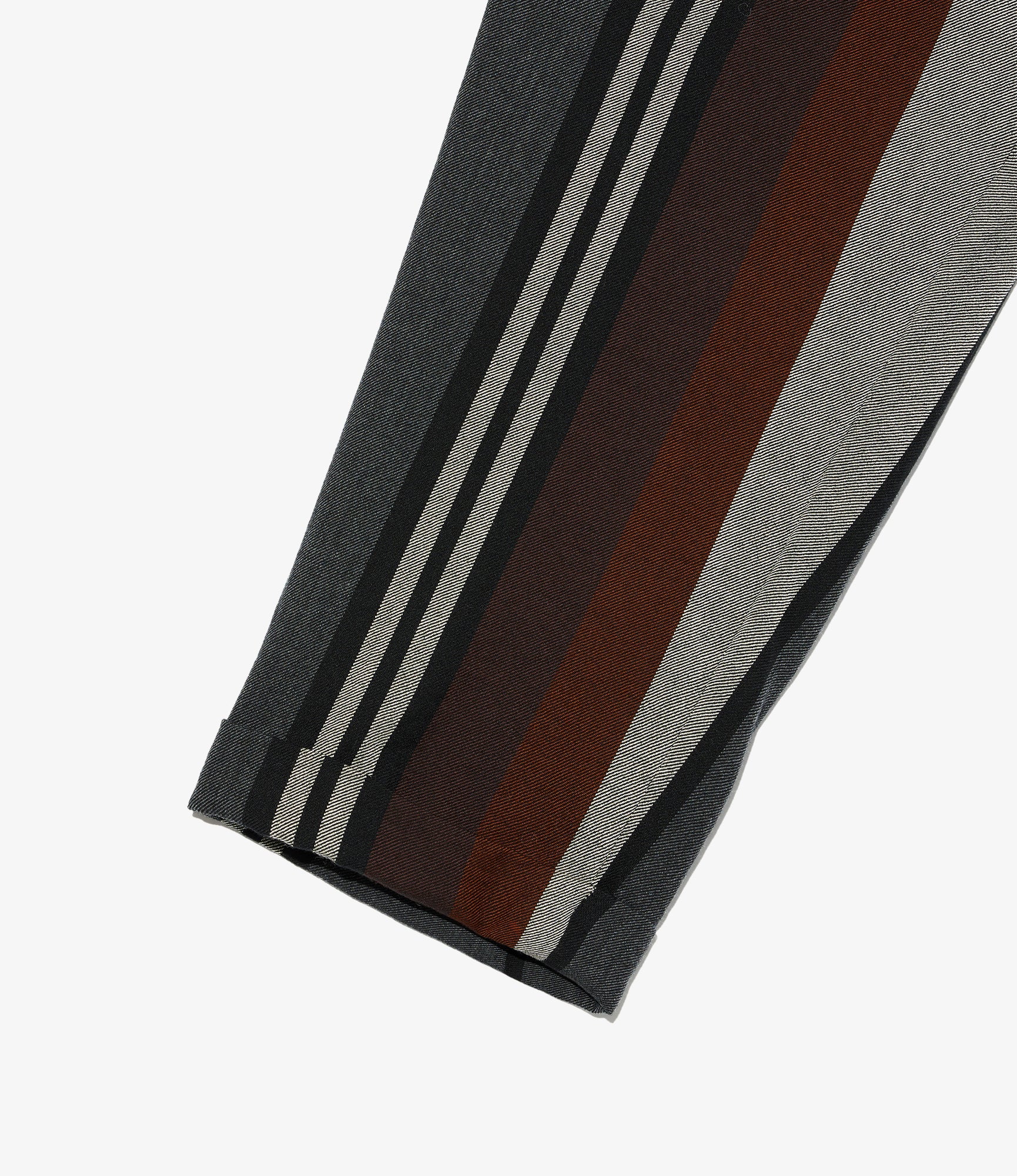 Carlyle Pant - Multi Color Wide Stripe Worsted Wool