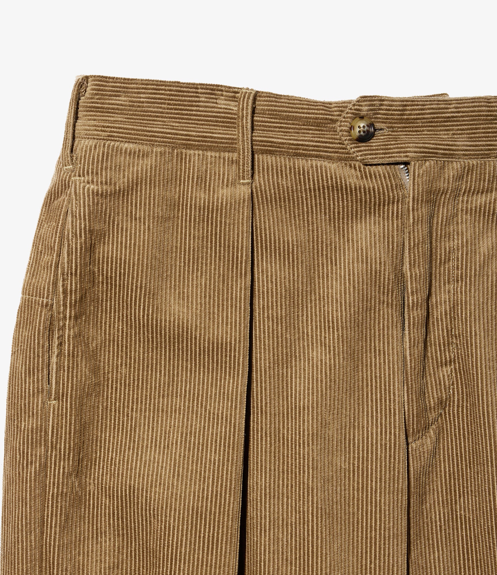 Engineered Garments - Carlyle Pant - Khaki 8W Corduroy | Nepenthes