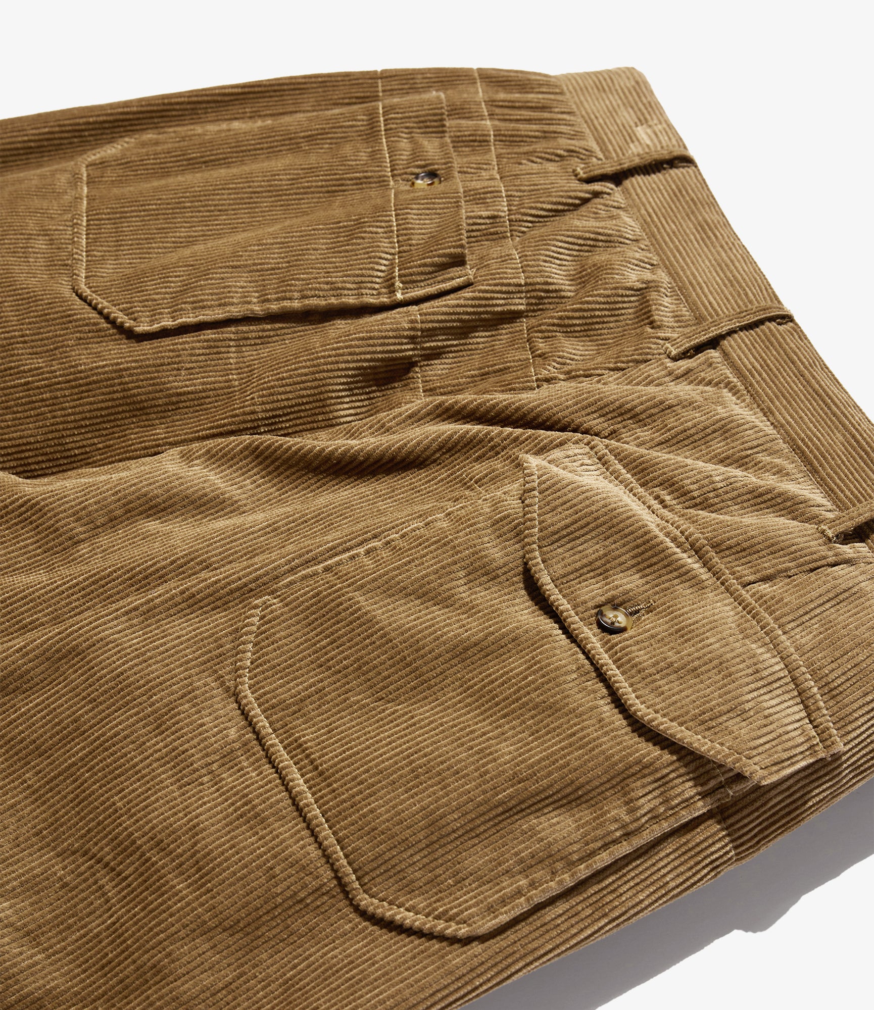 Engineered Garments - Carlyle Pant - Khaki 8W Corduroy | Nepenthes