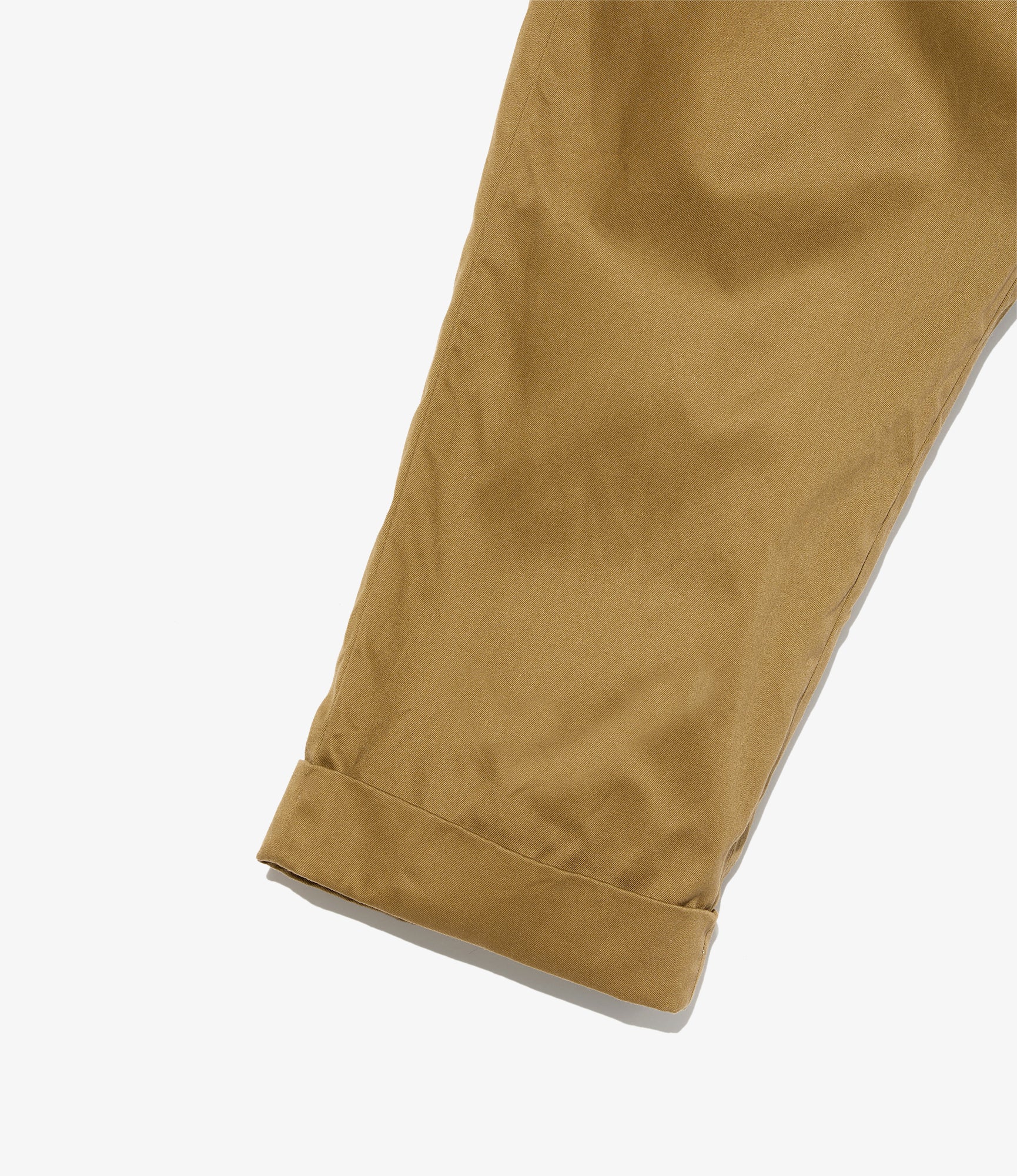 Carlyle Pant - Camel Cotton High Count Heavy Twill