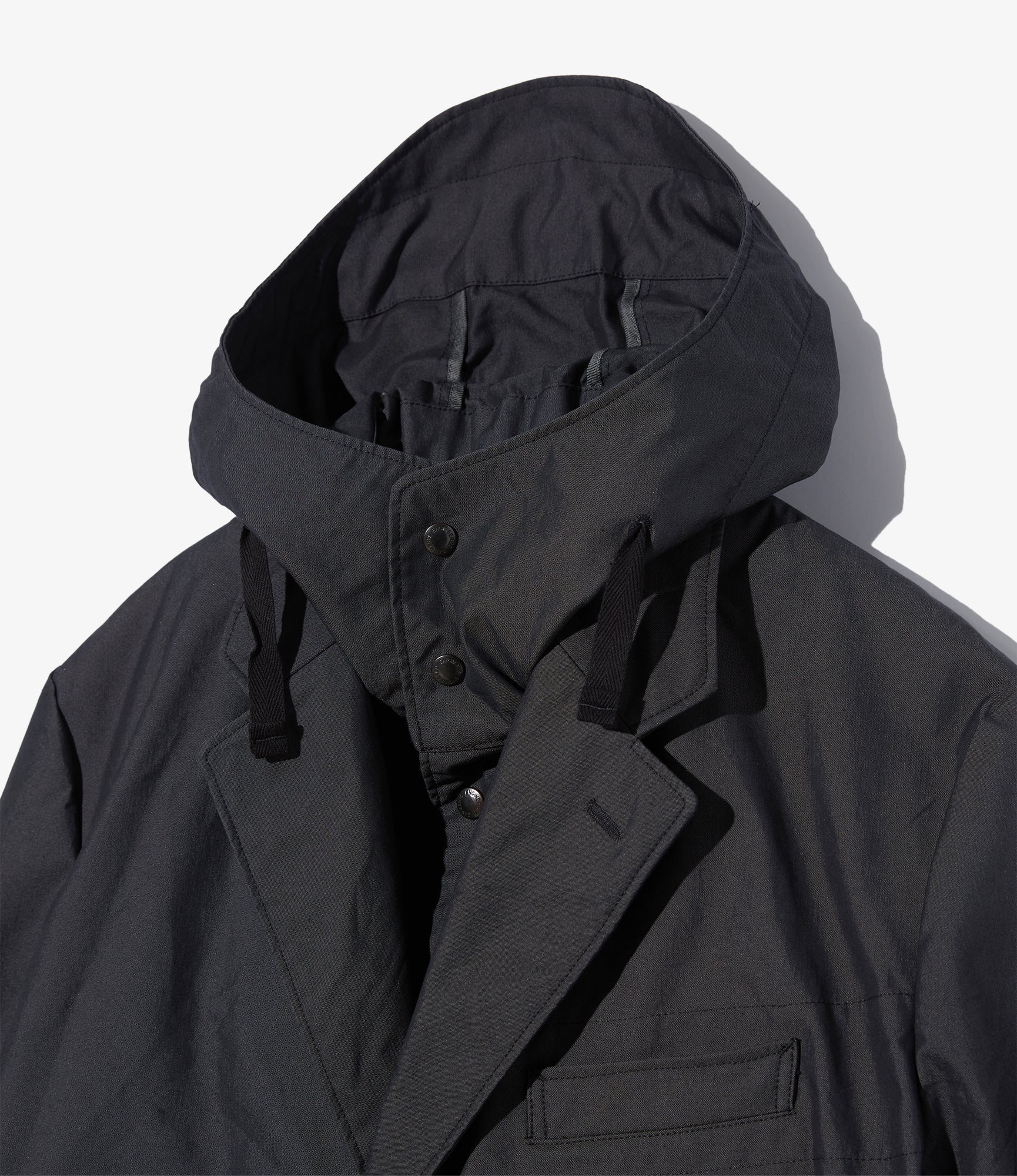 Chester Coat - Charcoal CP Weather Poplin