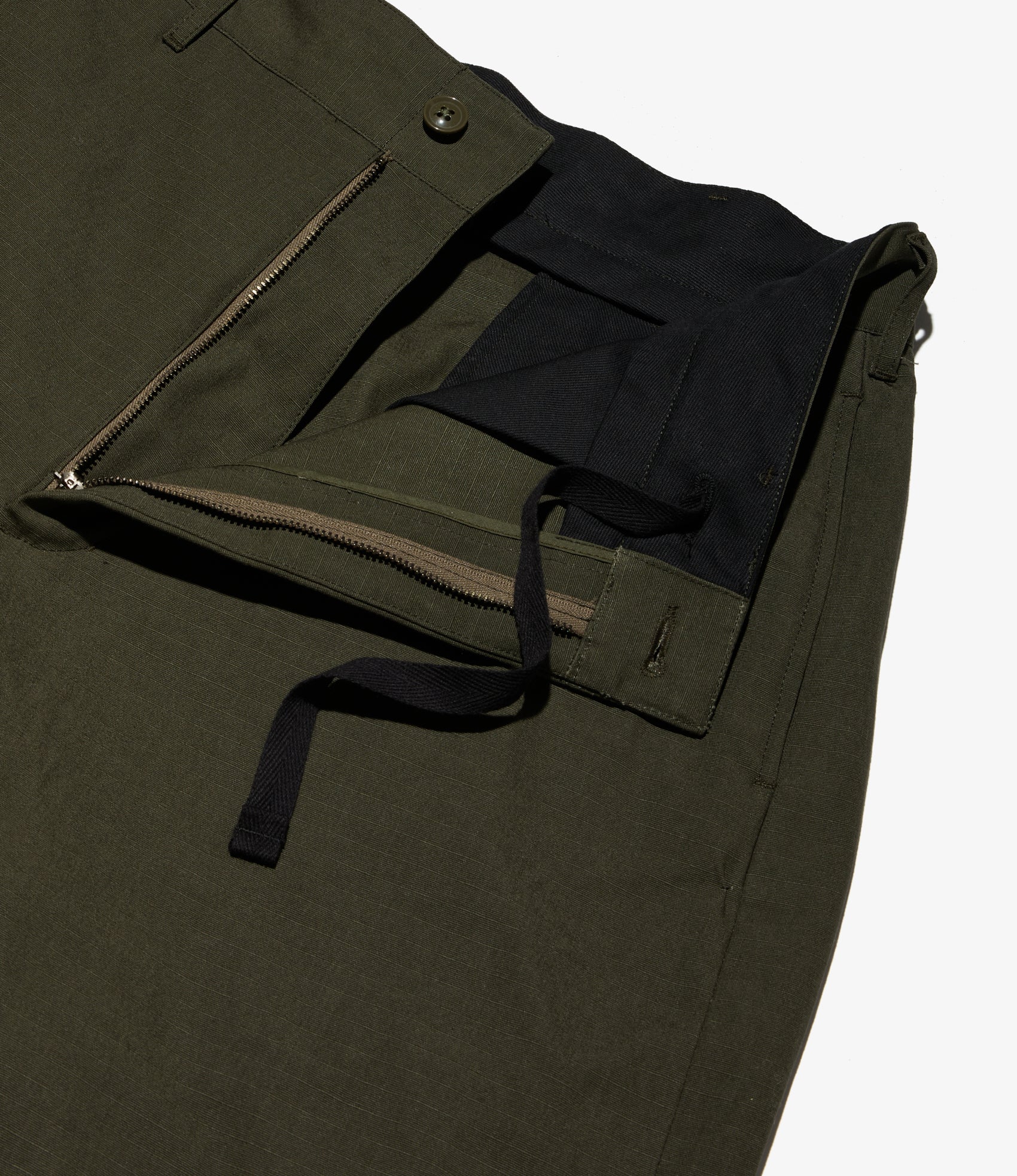 Chino Pant - Olive Heavyweight Cotton Ripstop