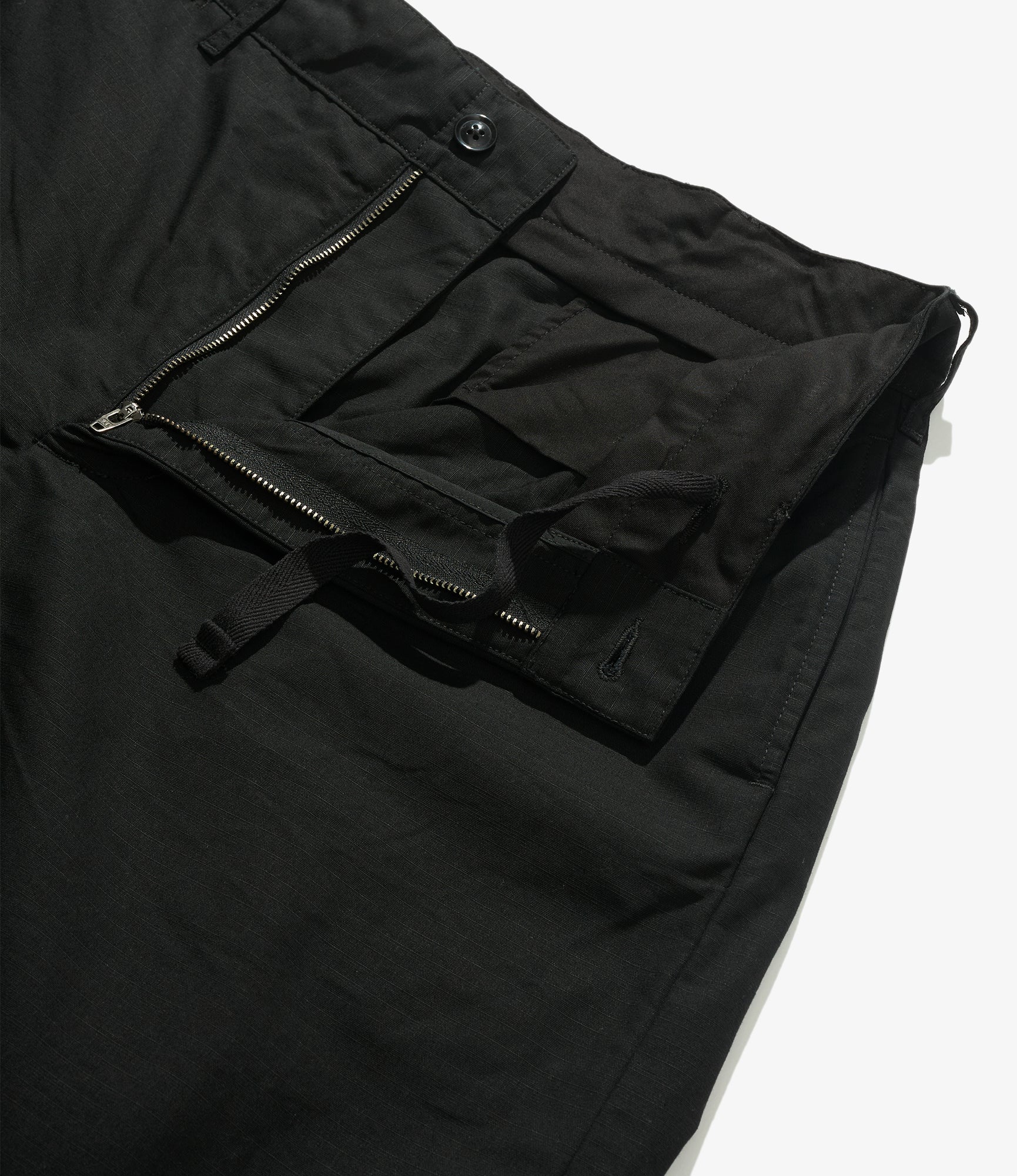 Chino Pant - Black Cotton Ripstop