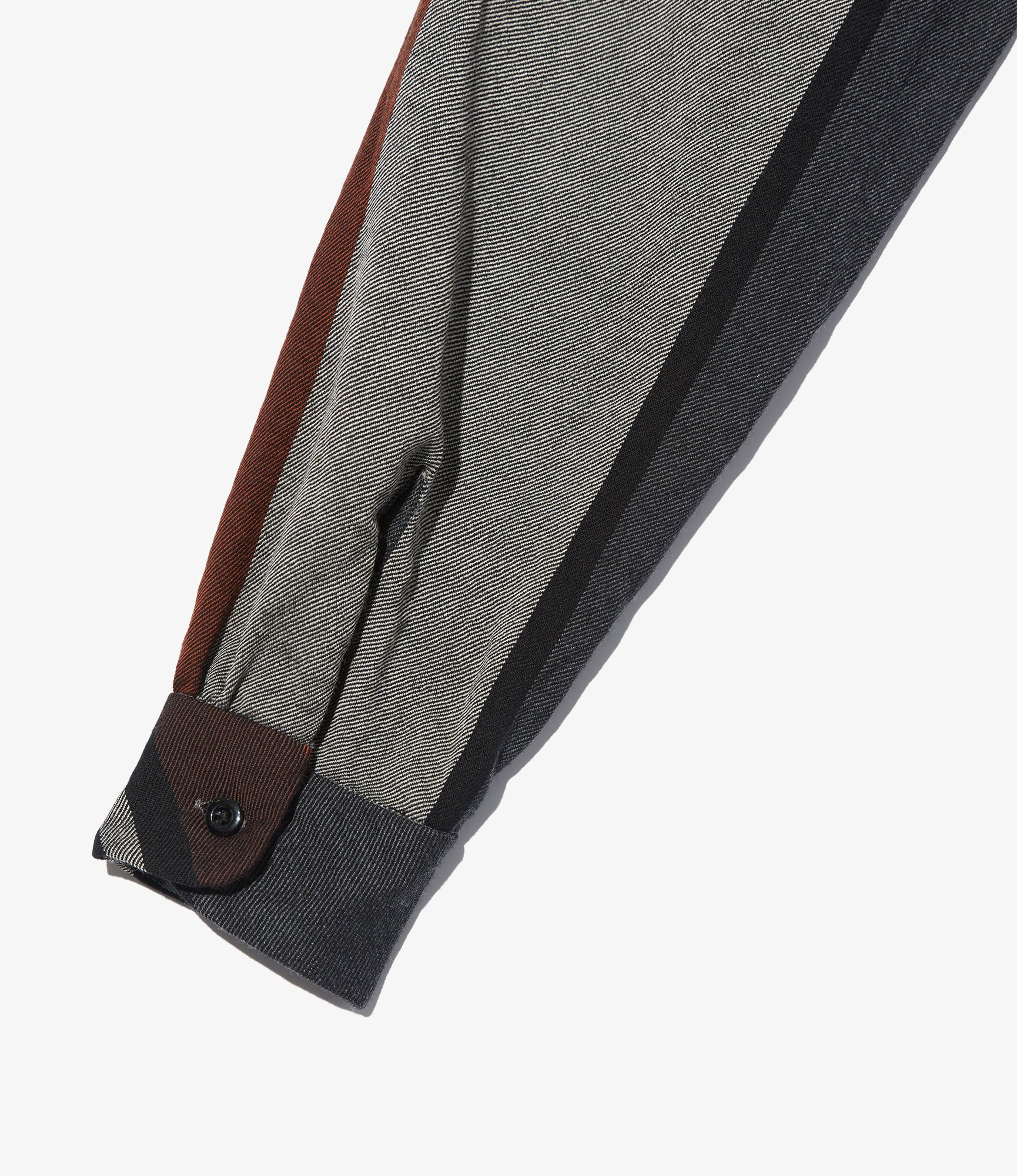 Classic Shirt - Multi Color Wide Stripe Worsted Wool