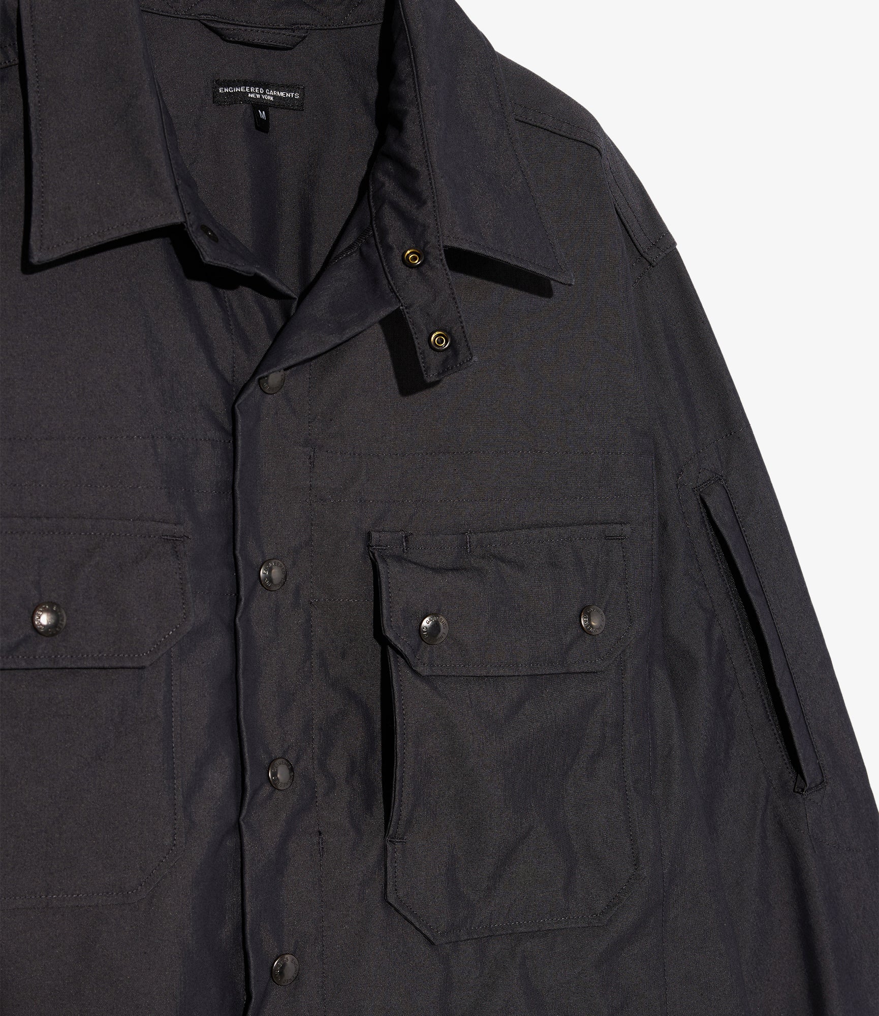 CPO Shirt Jacket - Charcoal CP Weather Poplin