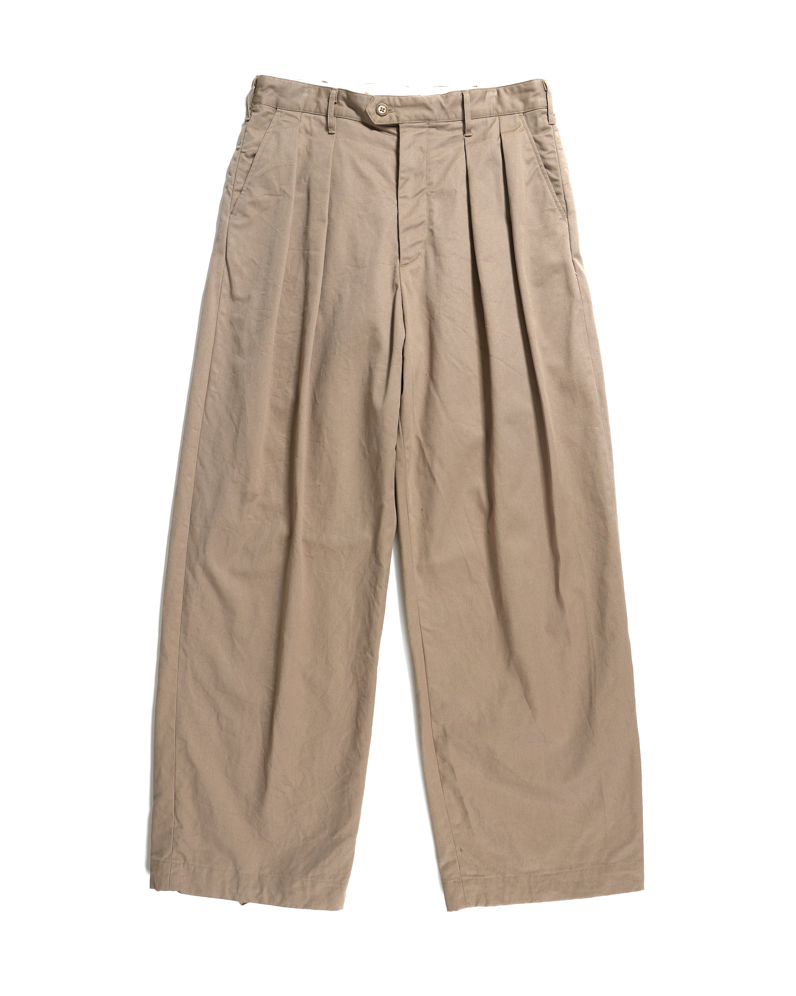 Oxford Pant - Khaki Chino Twill | Nepenthes New York