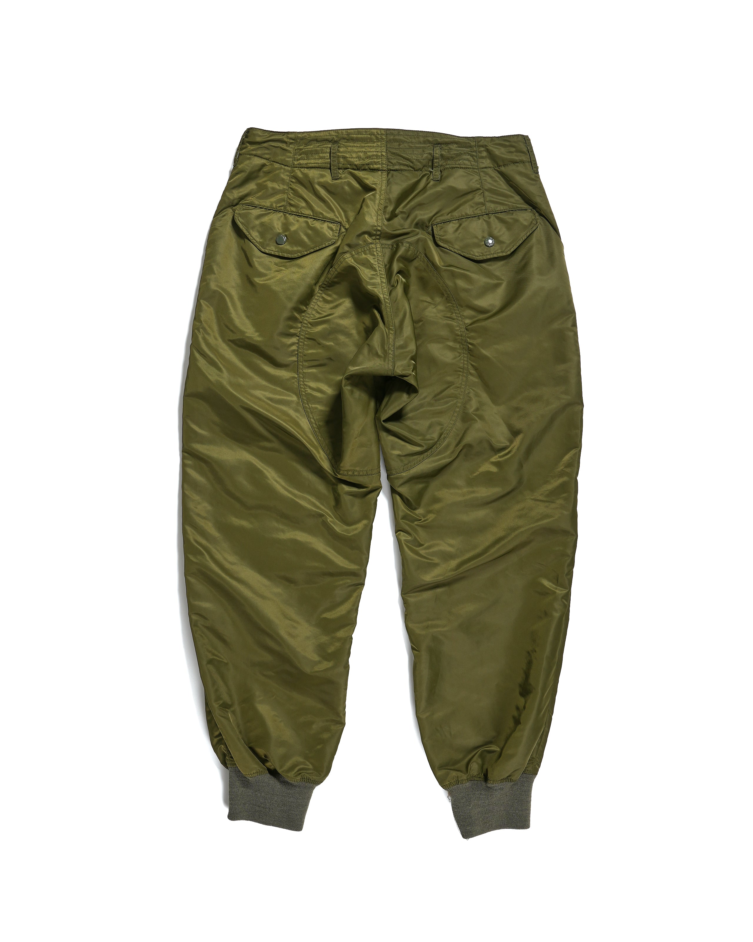 Airborne Pant - Olive Flight Satin Nylon