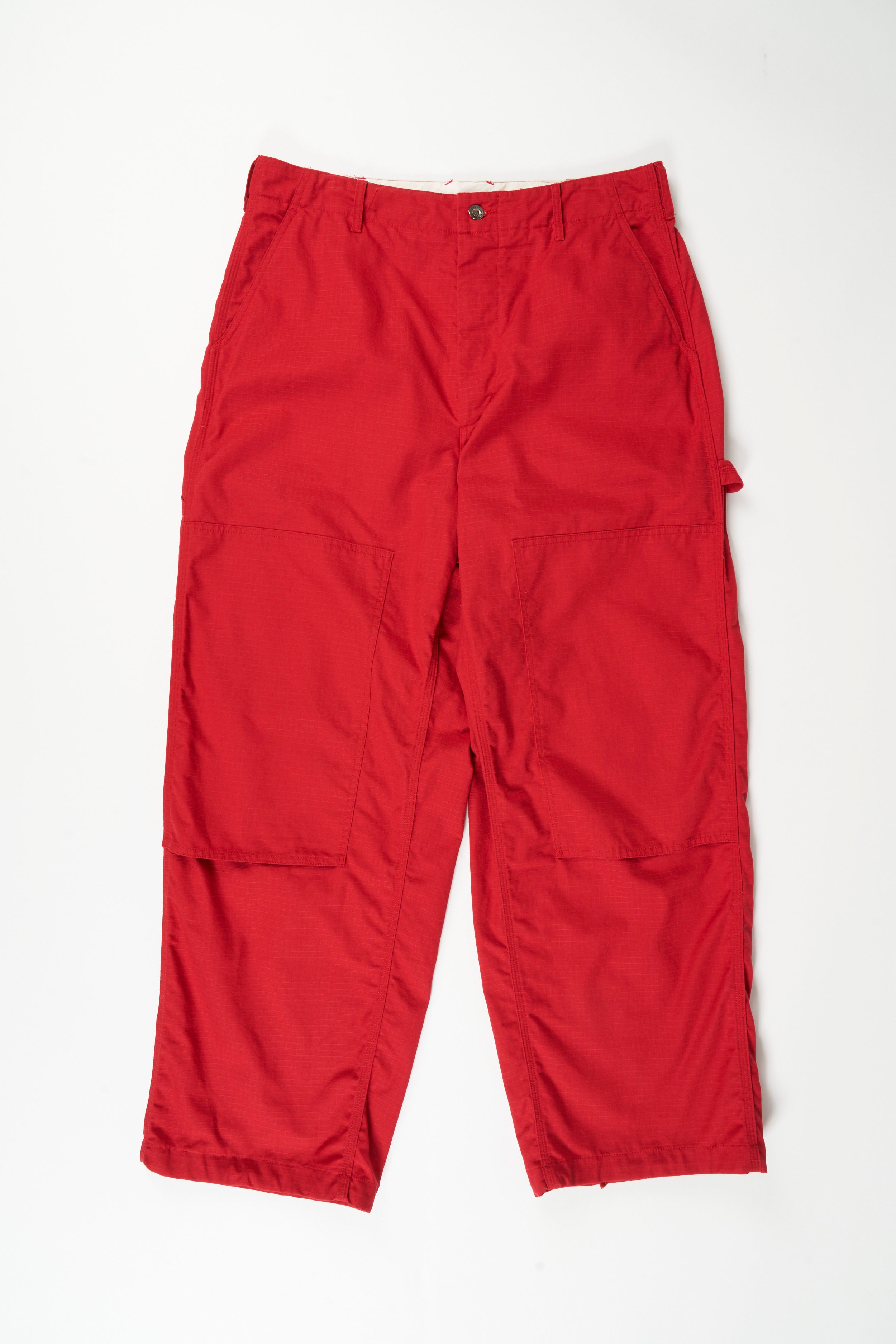 Painter Pant - Red Cotton Ripstop