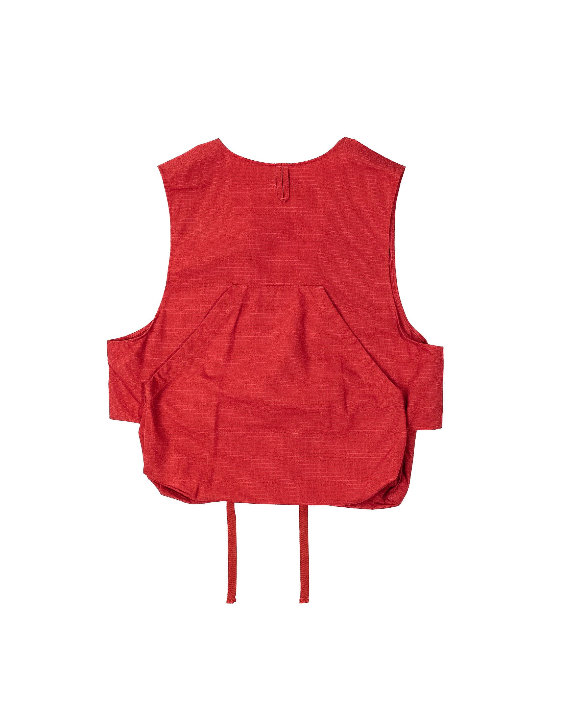 Fowl Vest - Red Cotton Ripstop