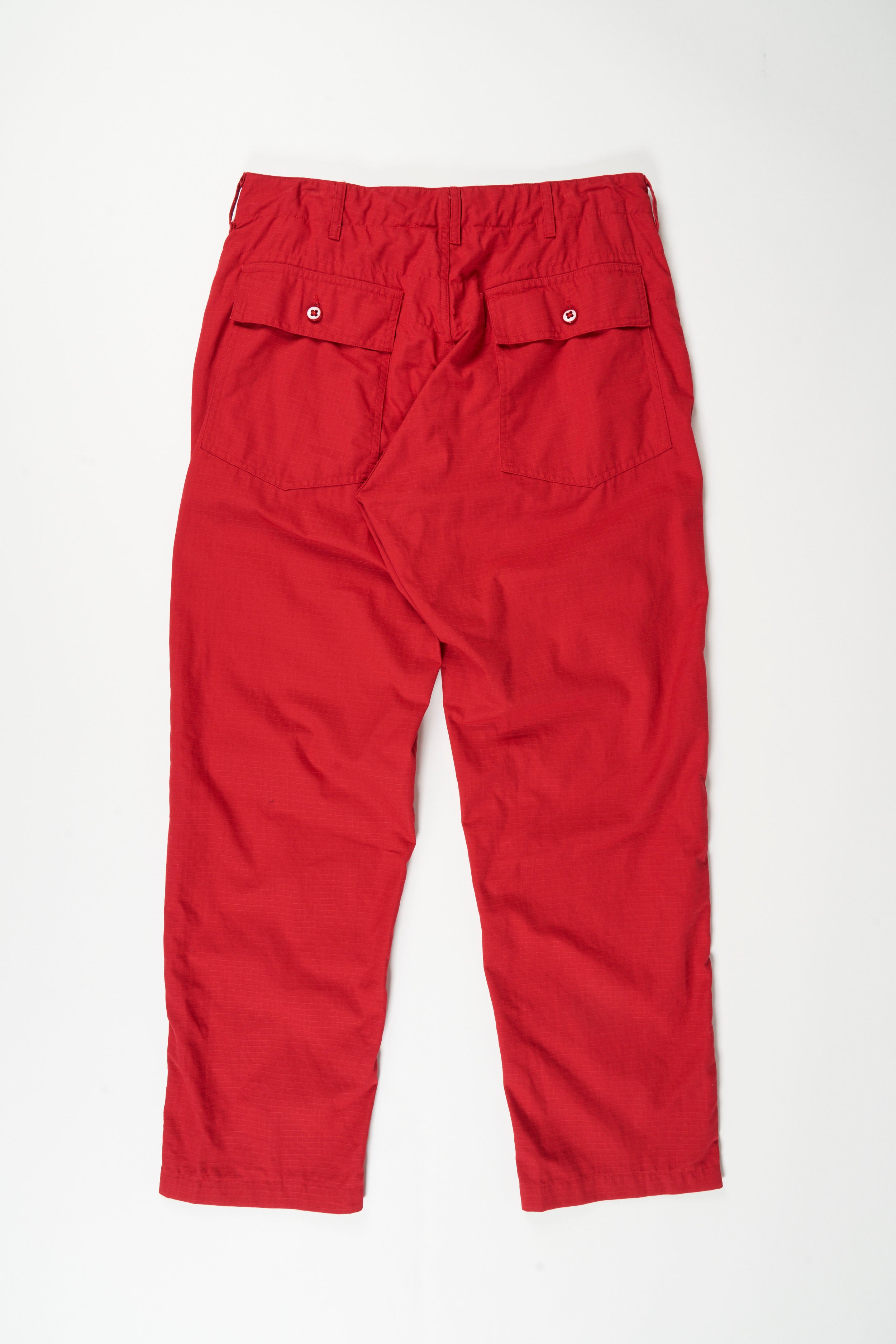 Fatigue Pant - Red Cotton Ripstop