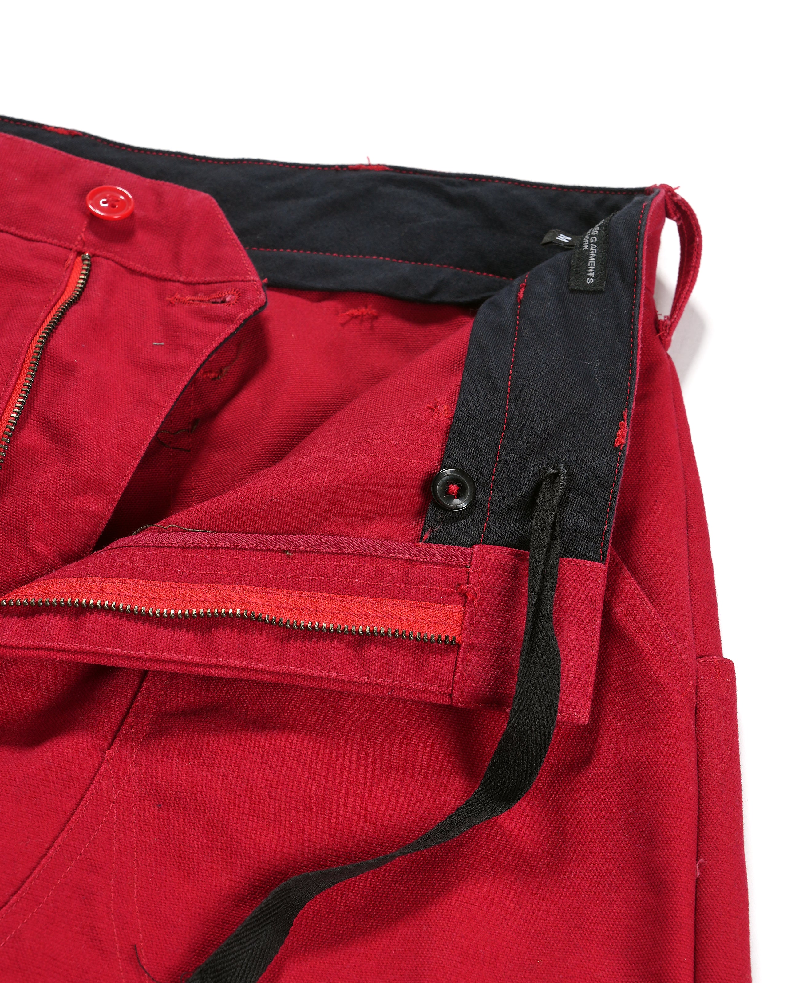 Climbing Pant - Red 12oz Duck Canvas