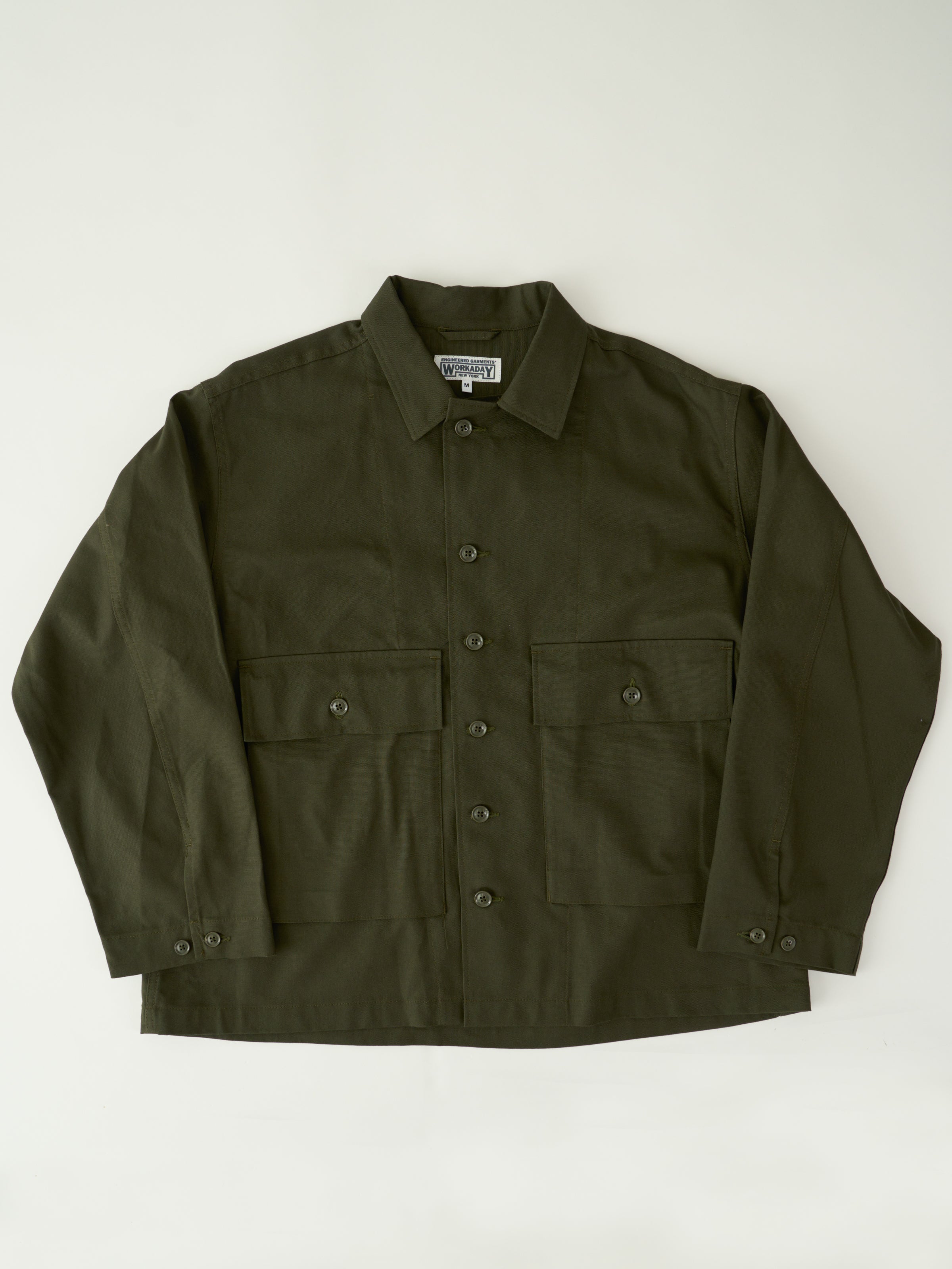 Sea Bees Jacket - Olive 7oz Cotton Duck