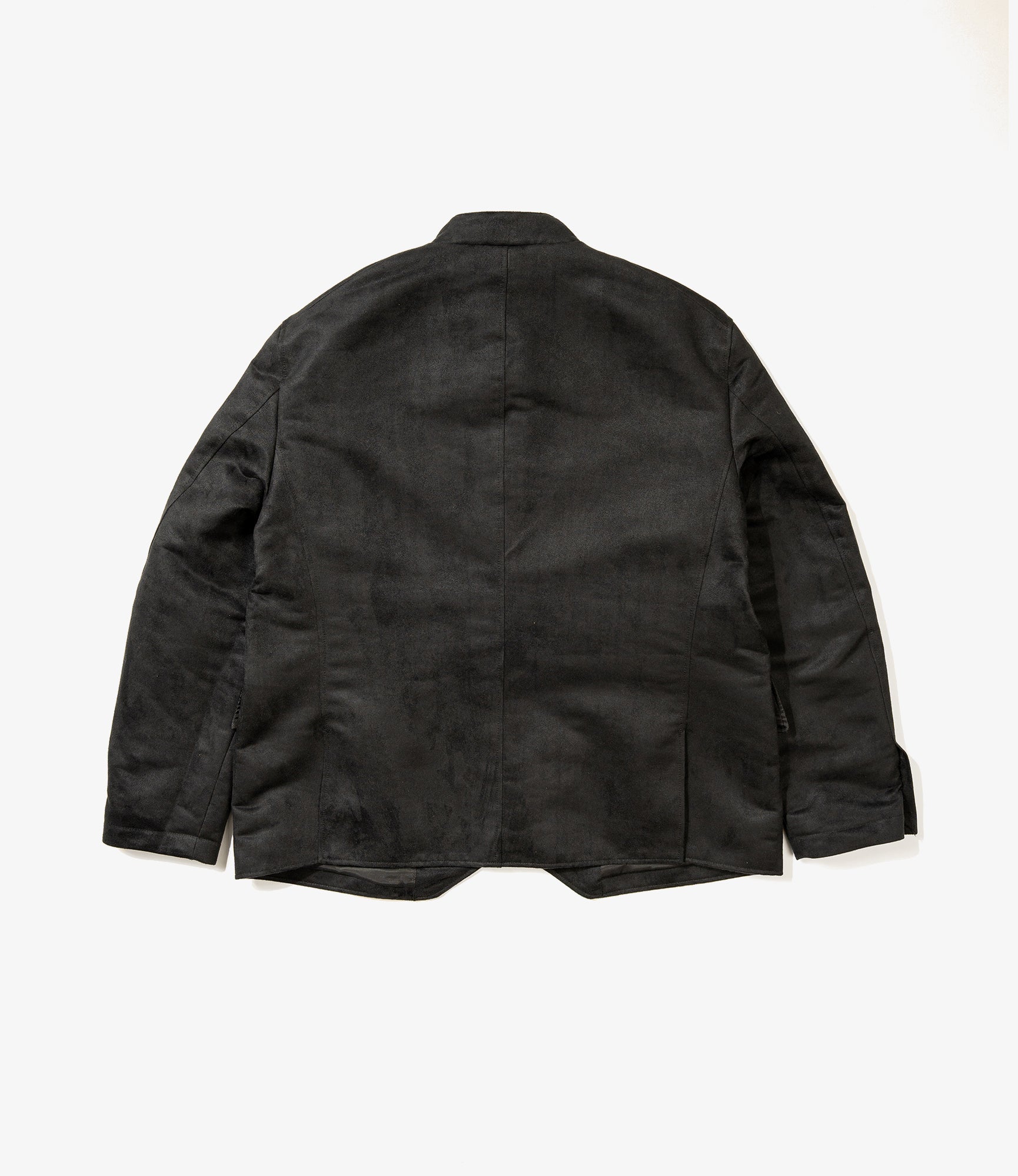 Chelsea Jacket - Black Polyester Fake Suede