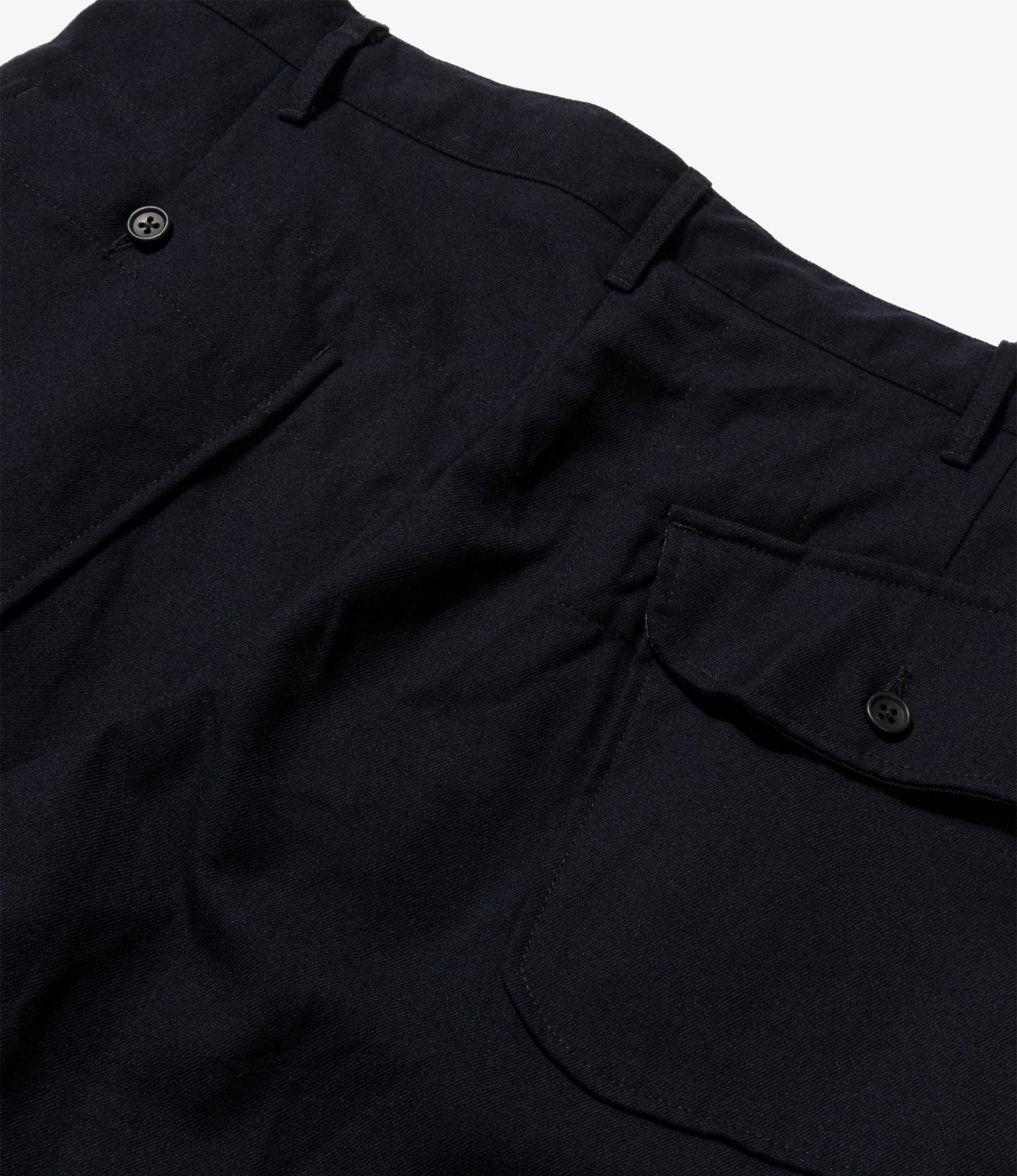 Carlyle Pant - Dark Navy Wool Uniform Serge