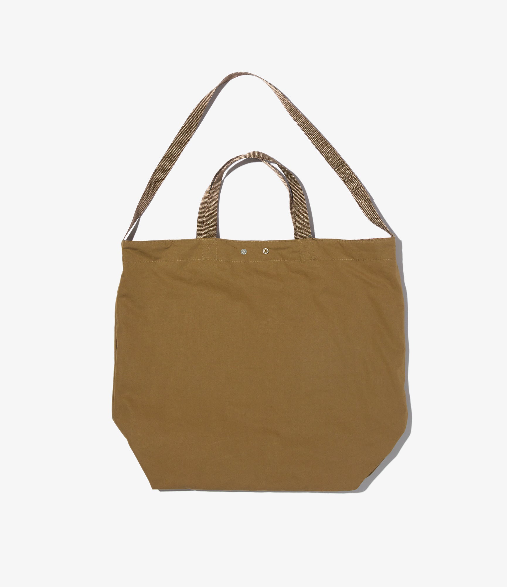 Carry All Tote Reversible - Khaki Floral Corduroy