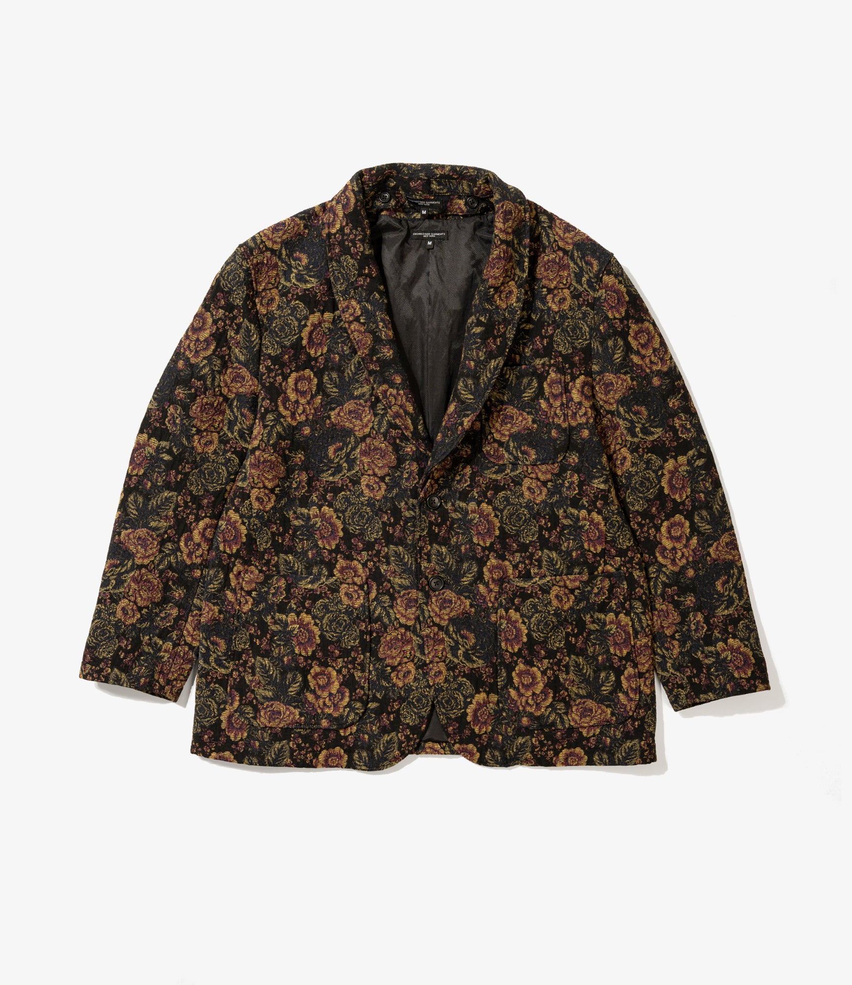 Trans Jacket - Black/Gold CP Floral Jacquard