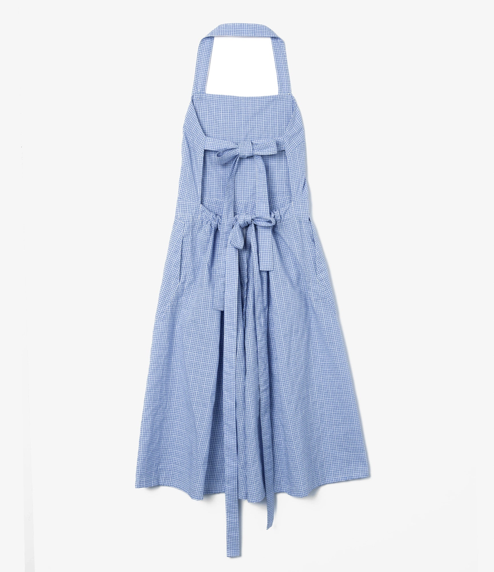 Craft Dress - Lt. Blue Windowpane Gingham