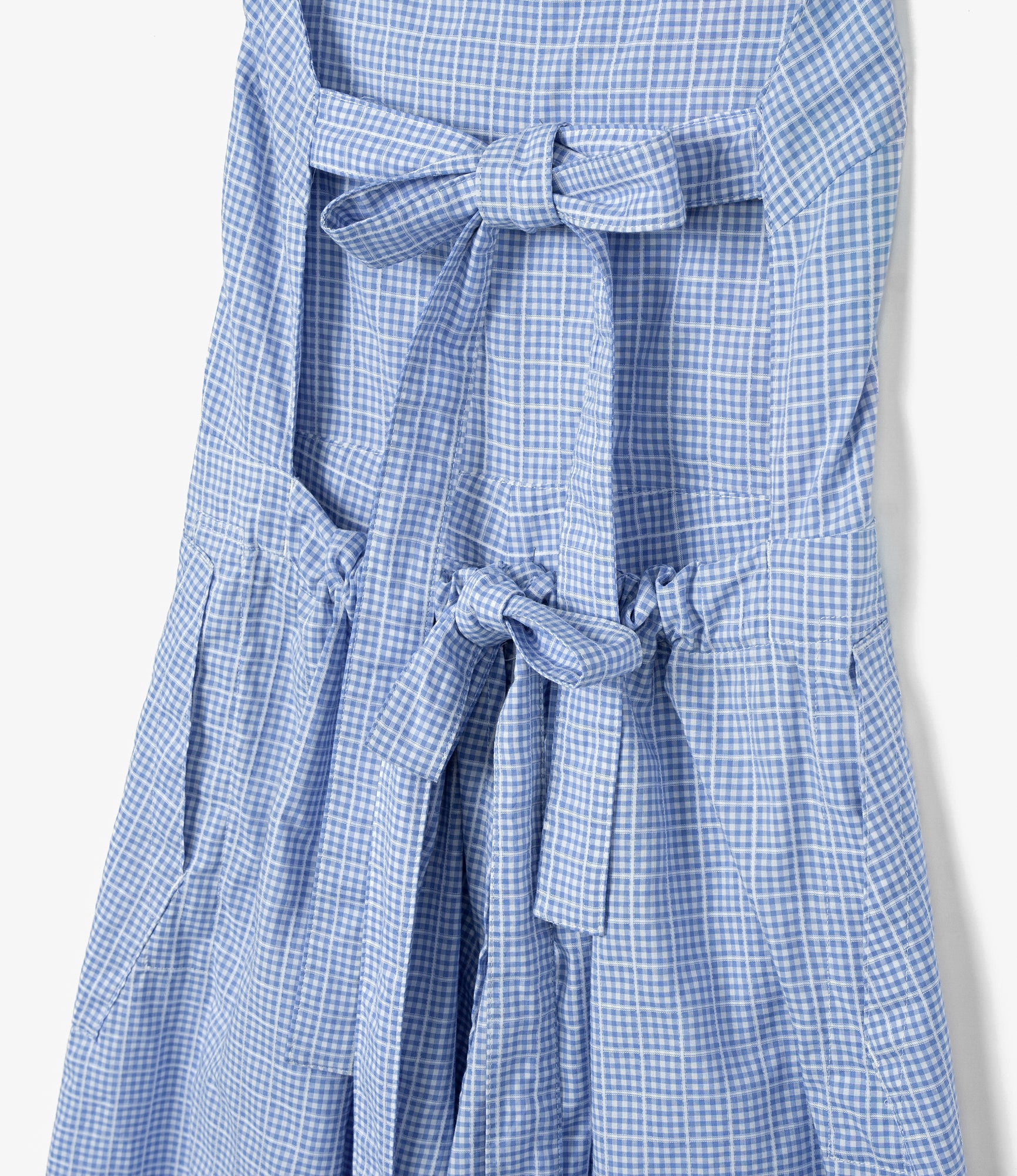 Craft Dress - Lt. Blue Windowpane Gingham