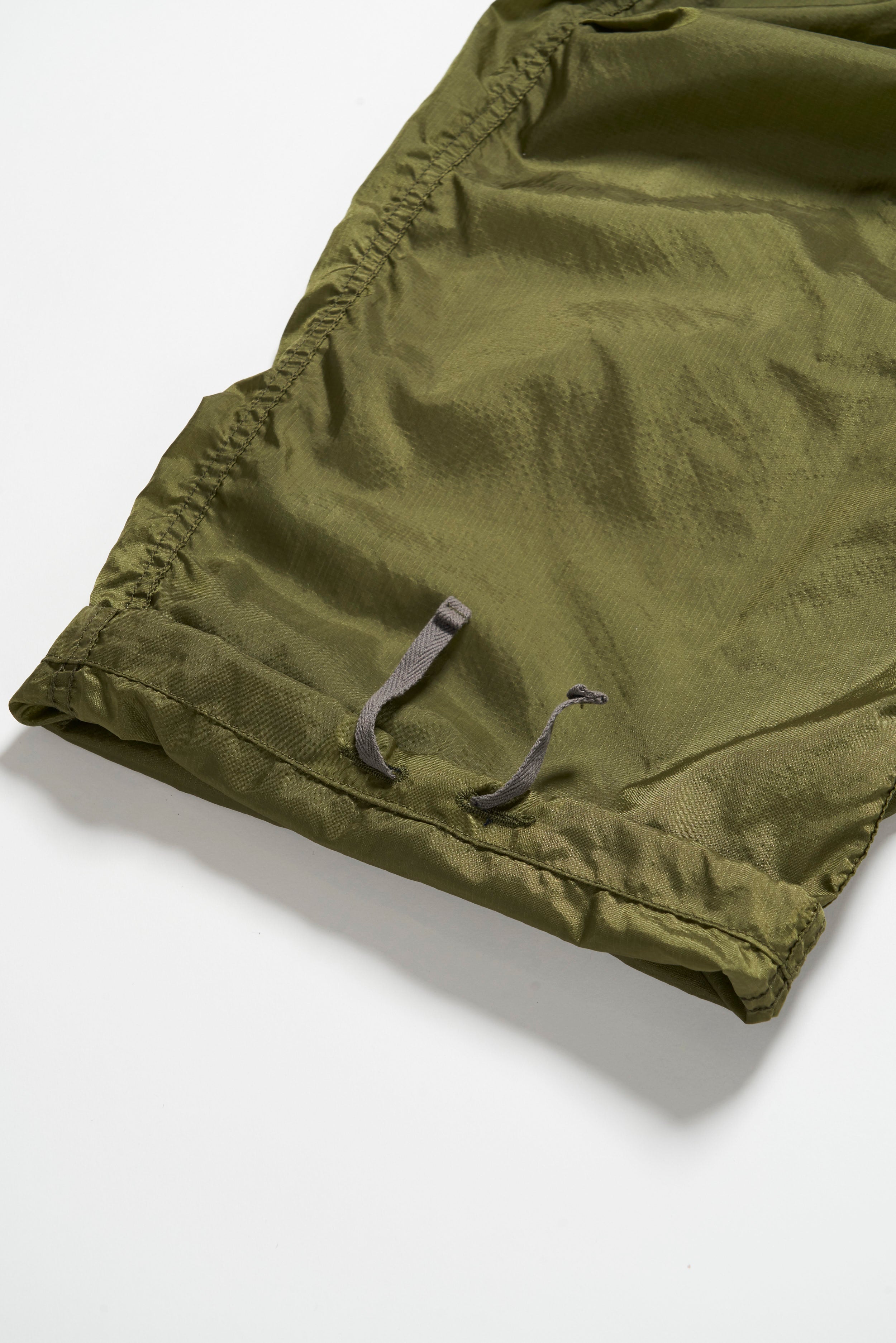 Over Pant - Olive Nylon Ripstop